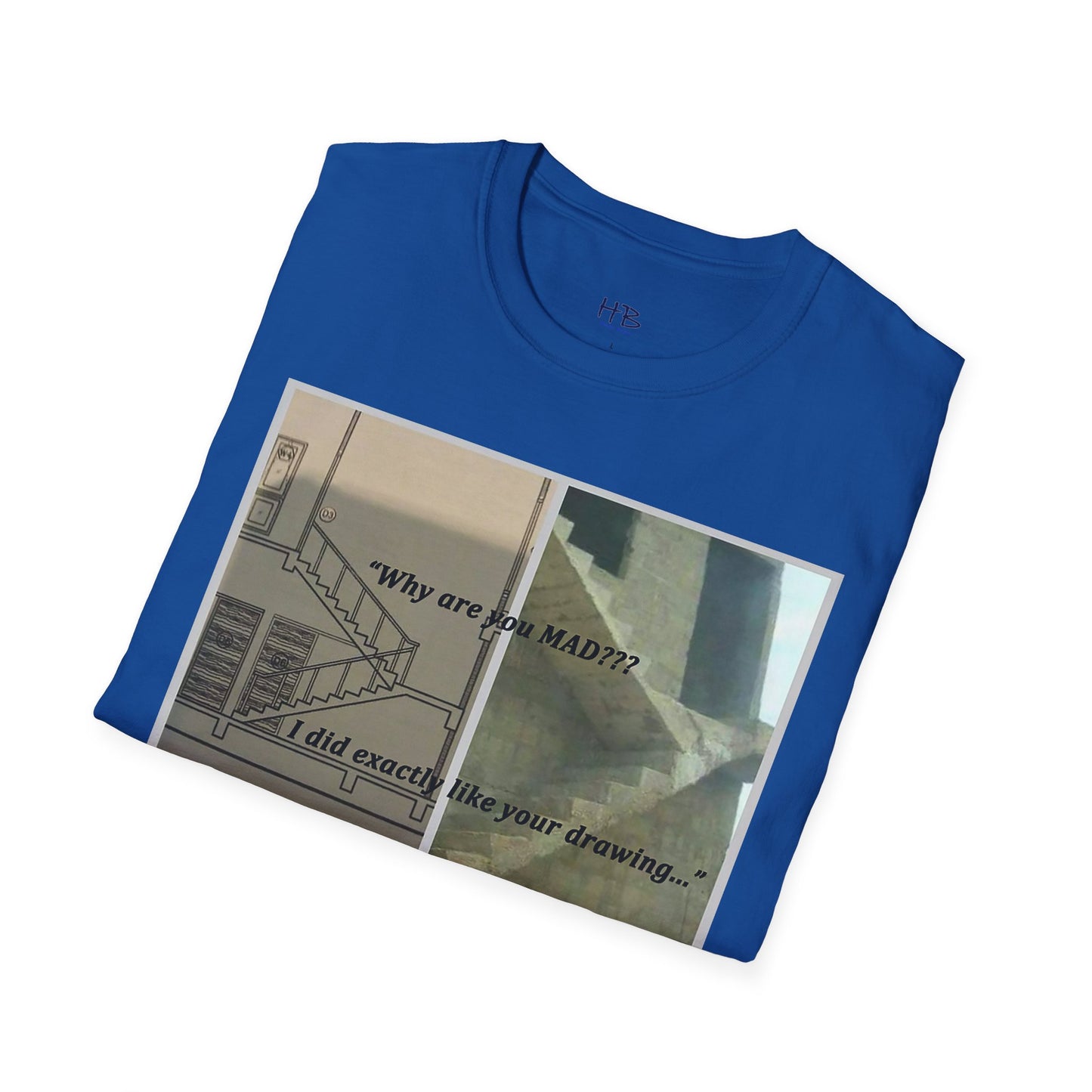 Comical Architectural Irony Stairs Sketch