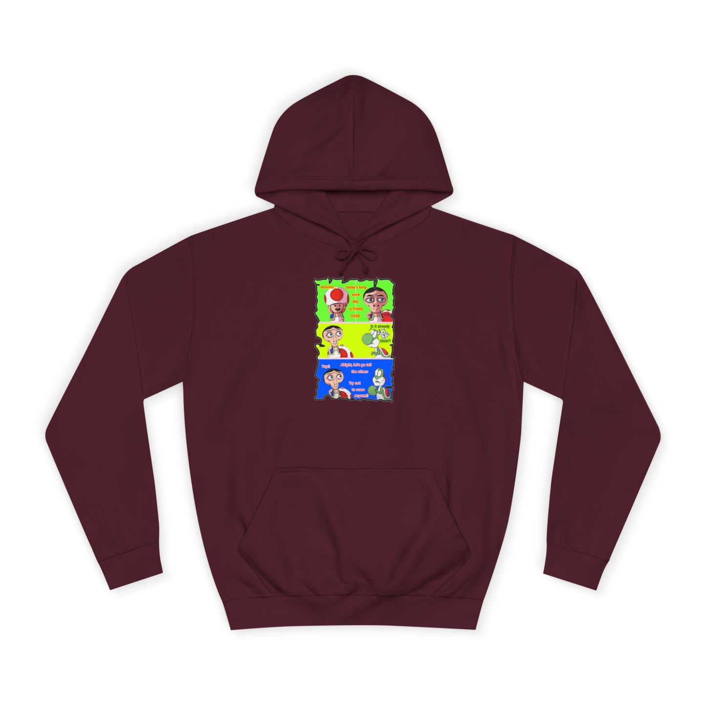 Get Yours Now -- Everyone's favorite childhood characters Toad & Yogi never seen before (Hoodie - Cozy and Durable)