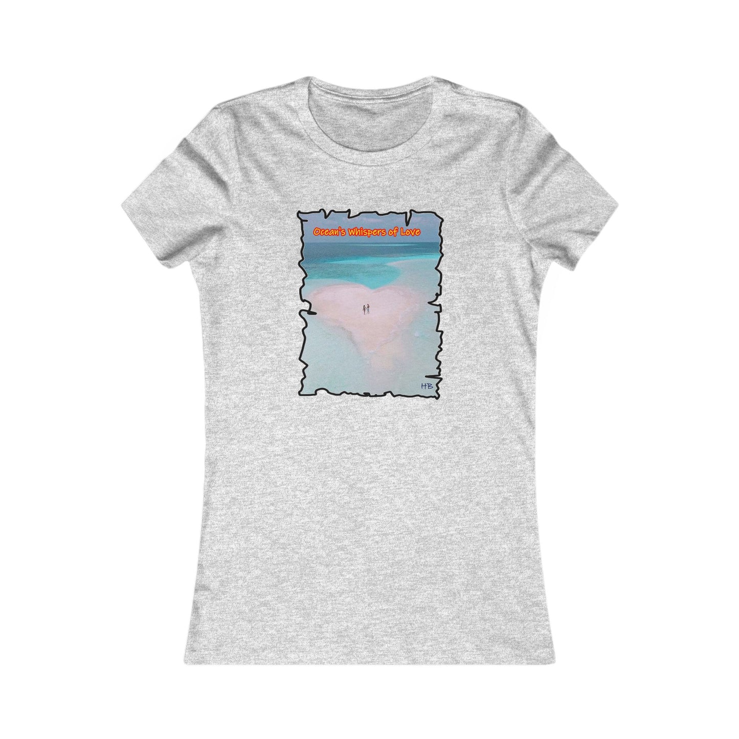 Mystical Sands: Love's Eternal Enchantment Ode to Love (Women - Premium Cotton Tee)