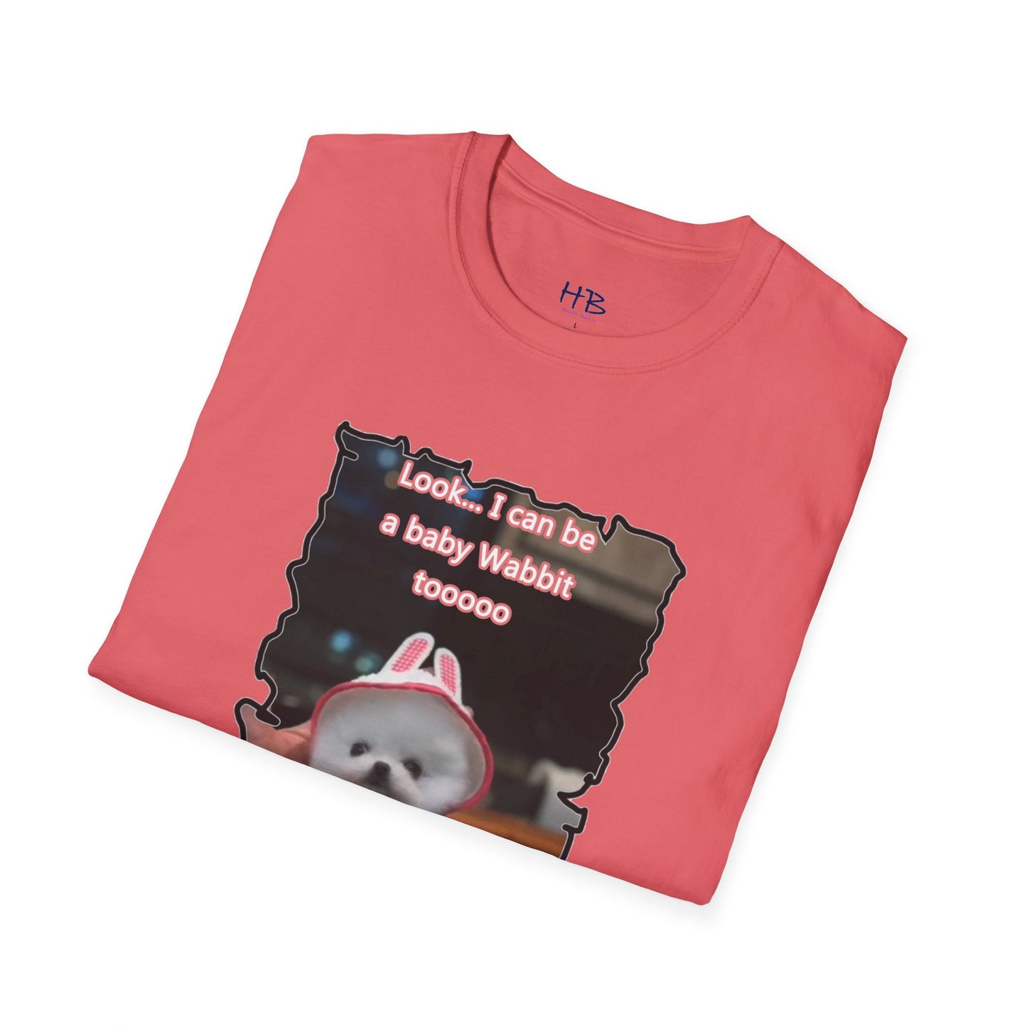 Bichon Maltese puppy dressed in a cute rabbit costume