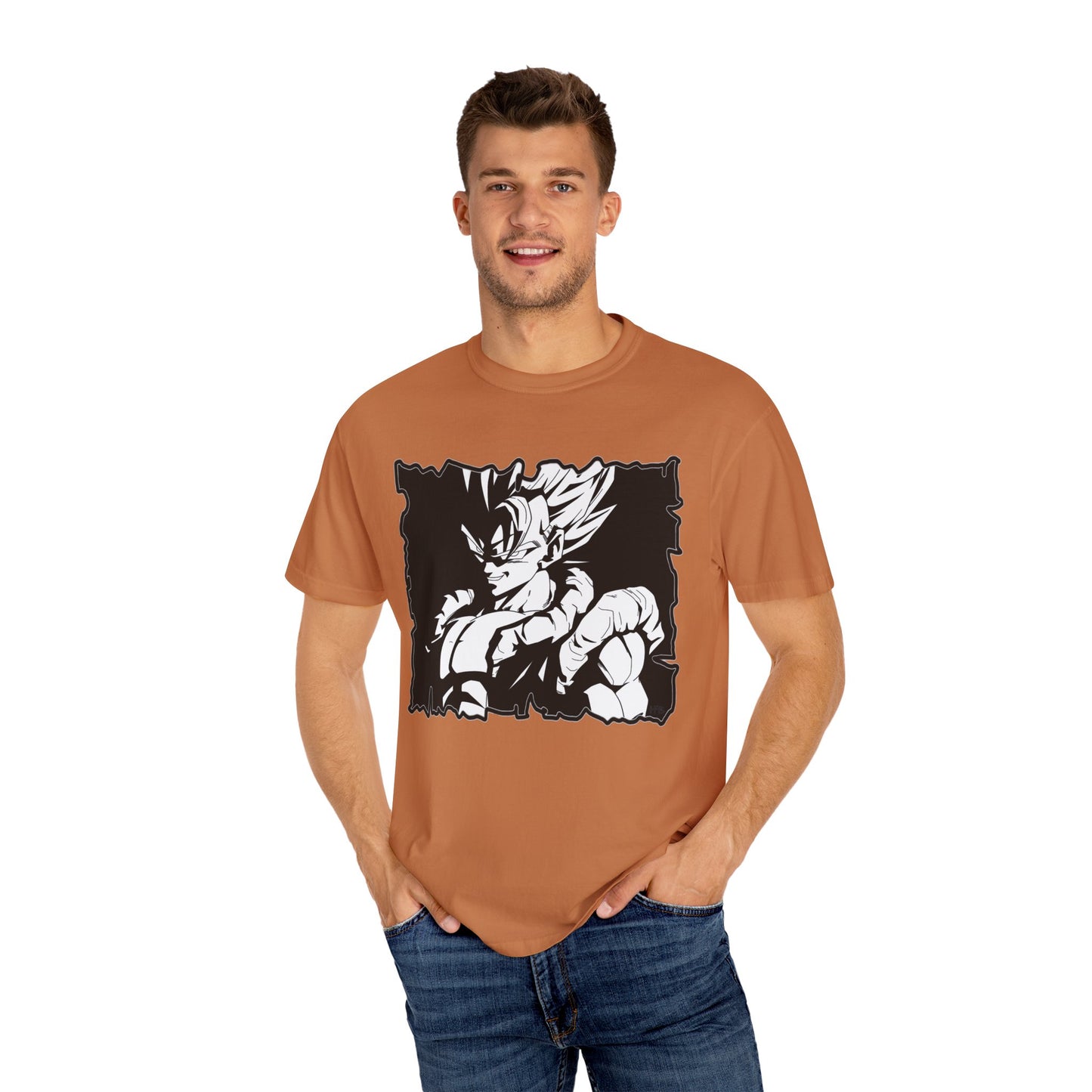 Ultimate Power Awakened Superhero anime in black and white