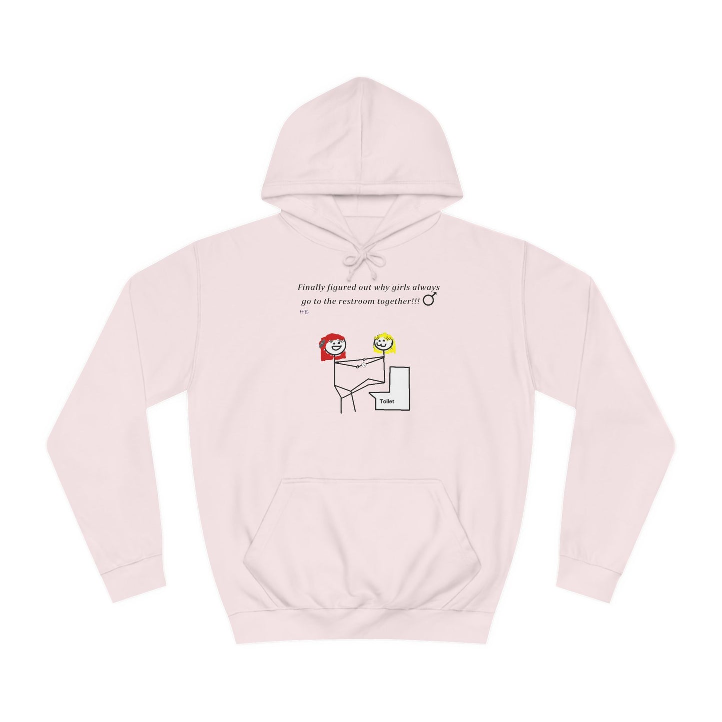 Get Yours Now -- Humorous Restroom Companions Revelations (Hoodie - Cozy and Durable)