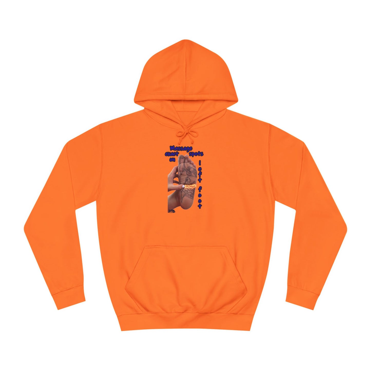 Get Yours Now -- Foot-Palm Wellness Organic Harmony;  Self-Care Holistic Healthwear (Hoodie - Cozy and Durable)