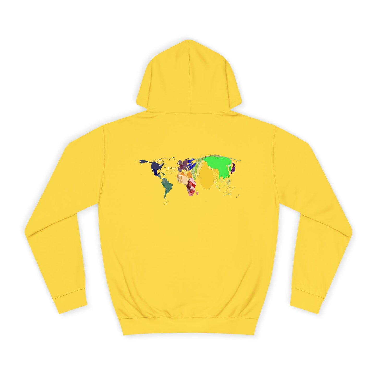 Get Yours Now -- Global density world population (Hoodie - Cozy and Durable)