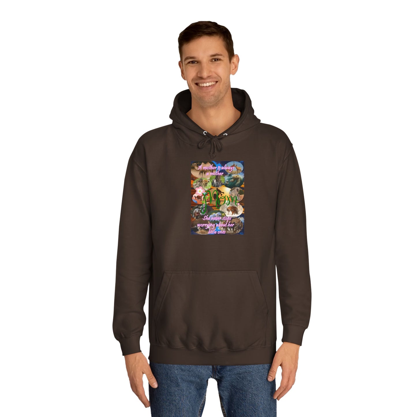 A mother is always a mother (Hoodie - Cozy and Durable)