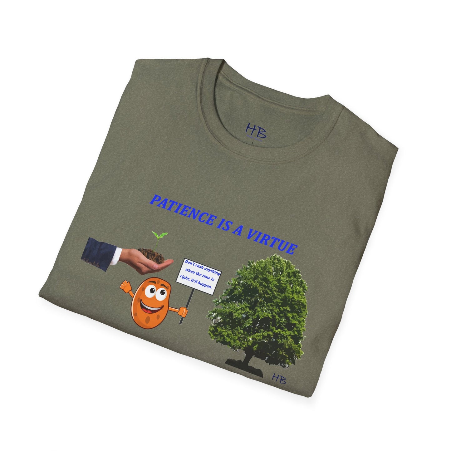 Patience Pays Tee: Embrace the Virtue, Trust the Timing