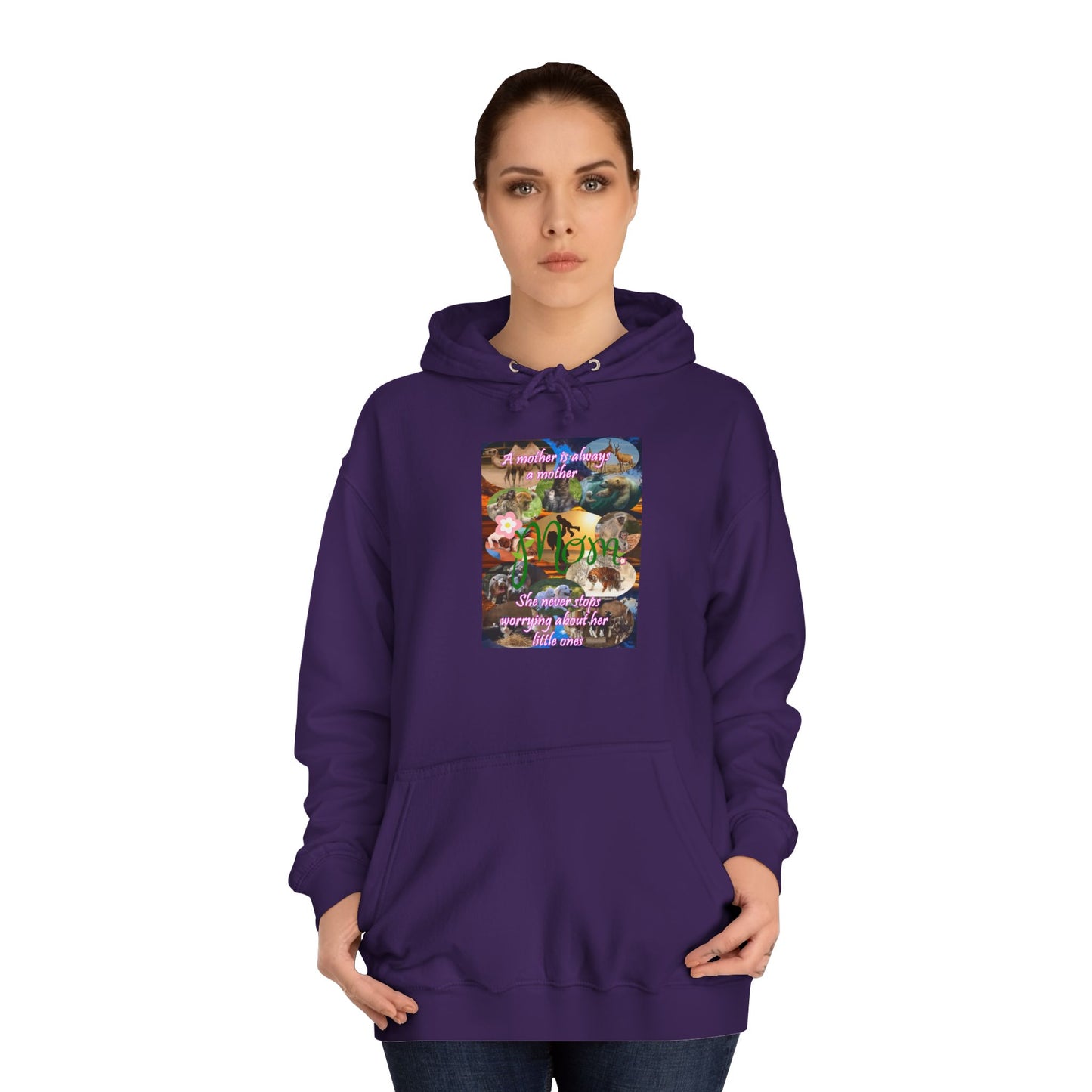 A mother is always a mother (Hoodie - Cozy and Durable)