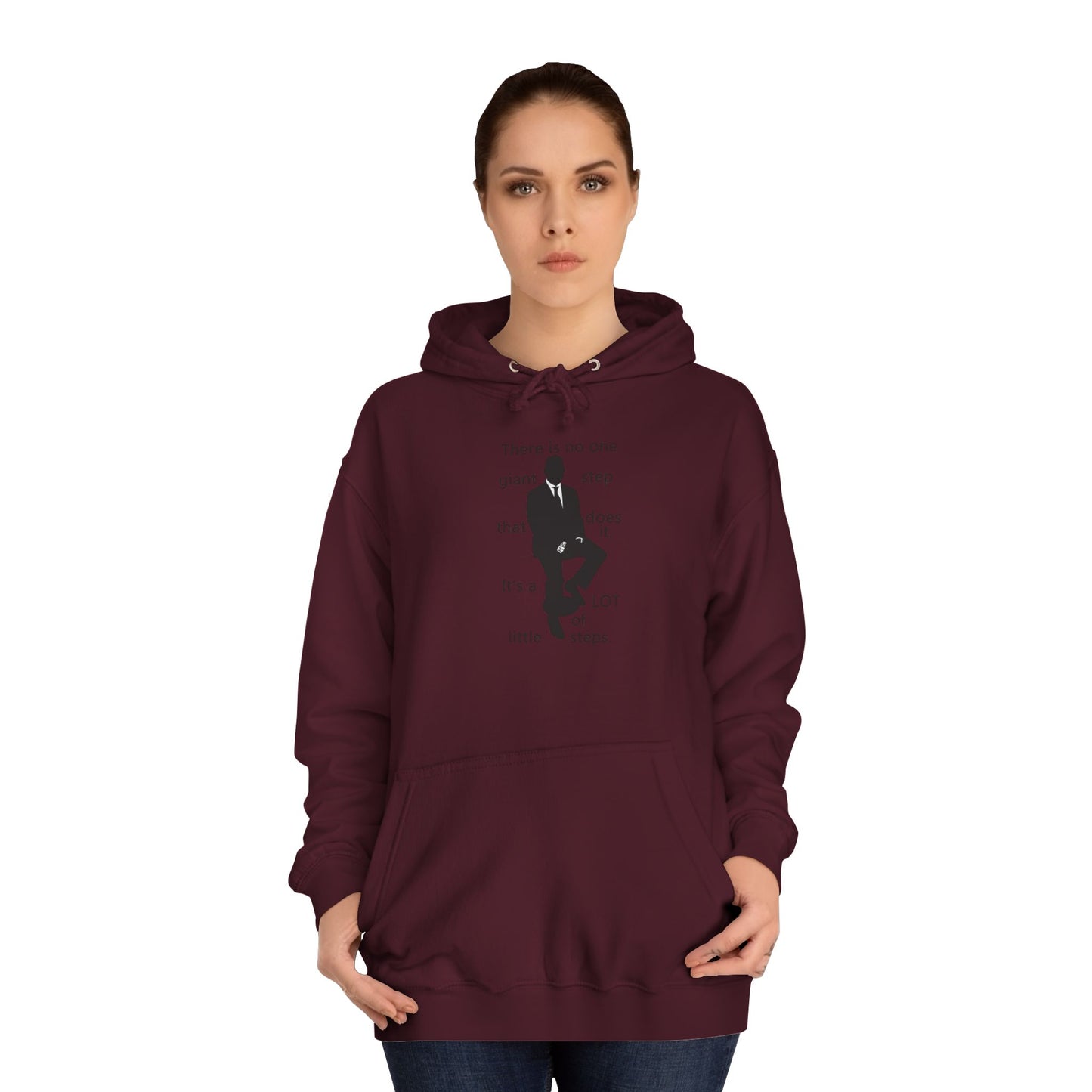 Get Yours Now -- Consistent Gradual Growth Steady Progress (Hoodie - Cozy and Durable)