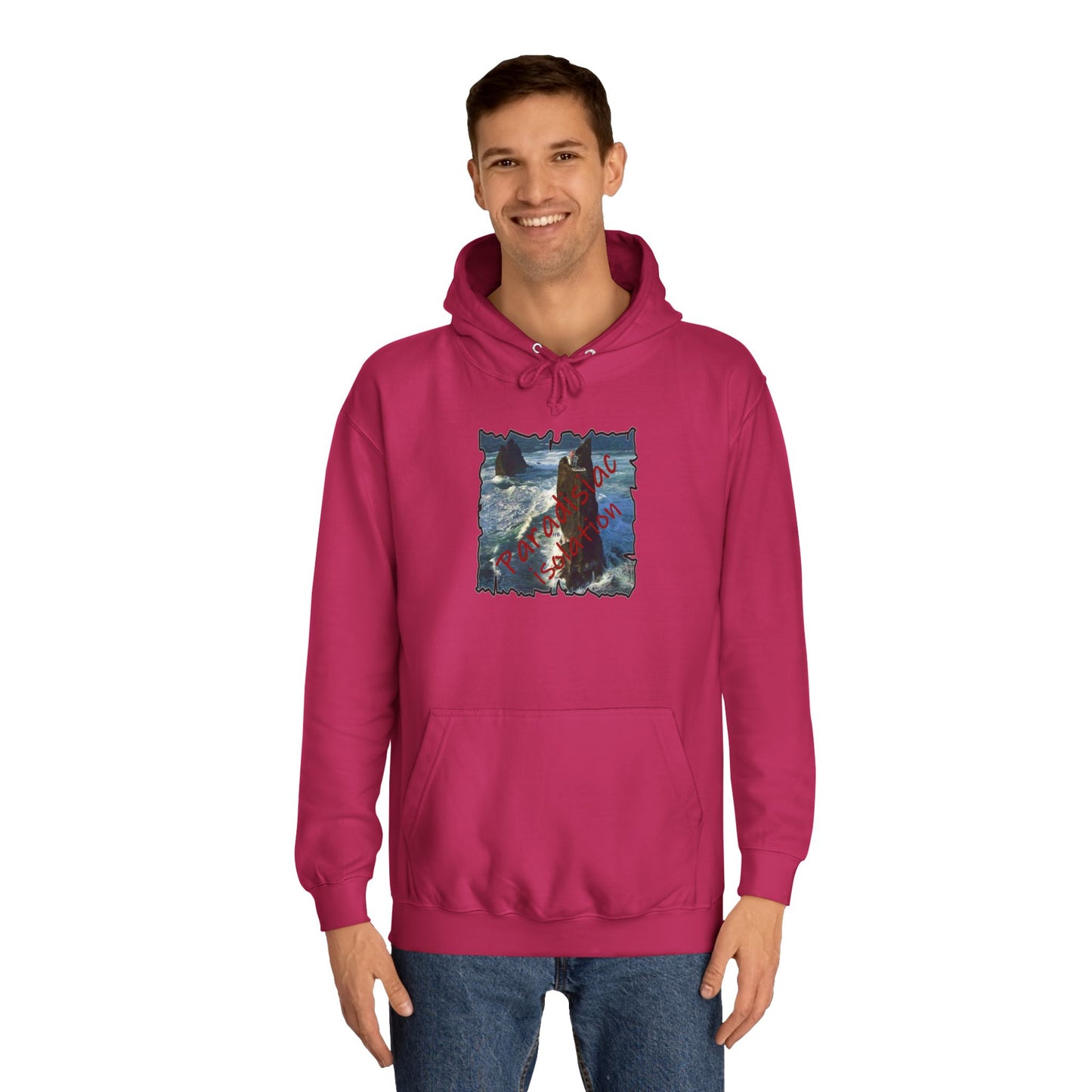 Serene Paradisiac Isolation (Hoodie - Cozy and Durable)