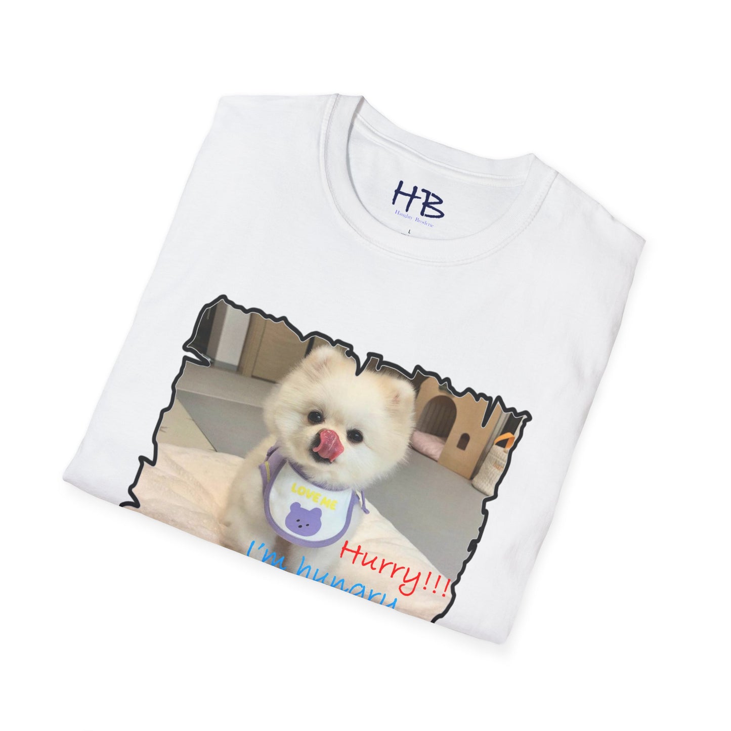 Very cute Bichon Maltese pink tongue who is "Hungry" !!