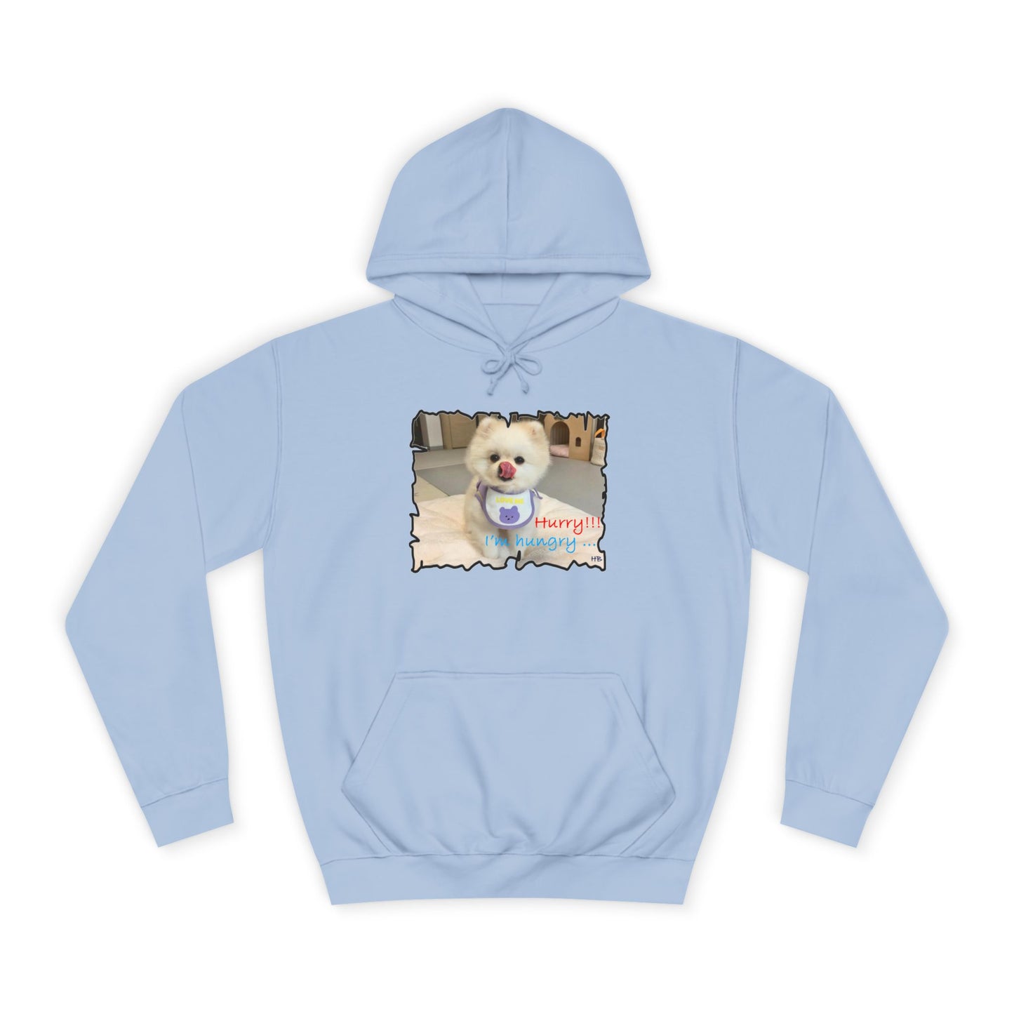 Bichon Maltese "Hurry, I'm hungry!!!" (Hoodie - Cozy and Durable)