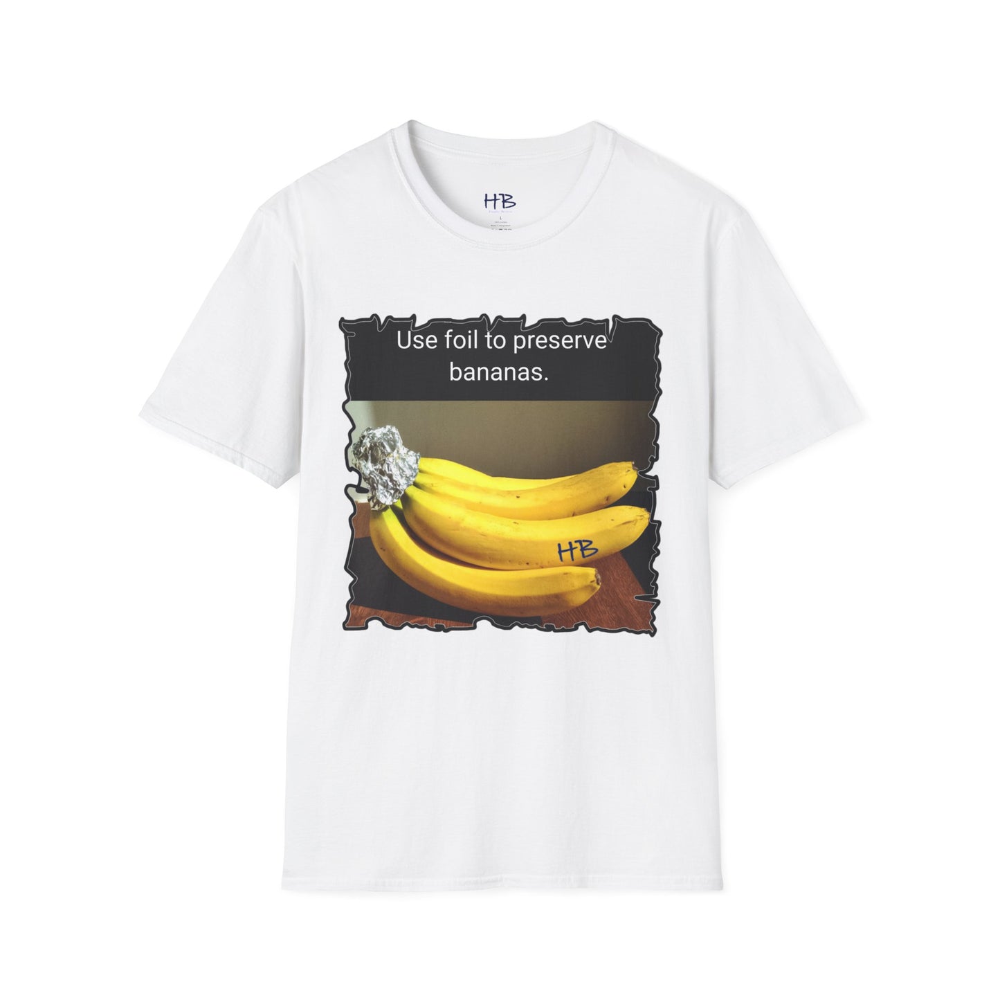 Use foil to preserve a banana