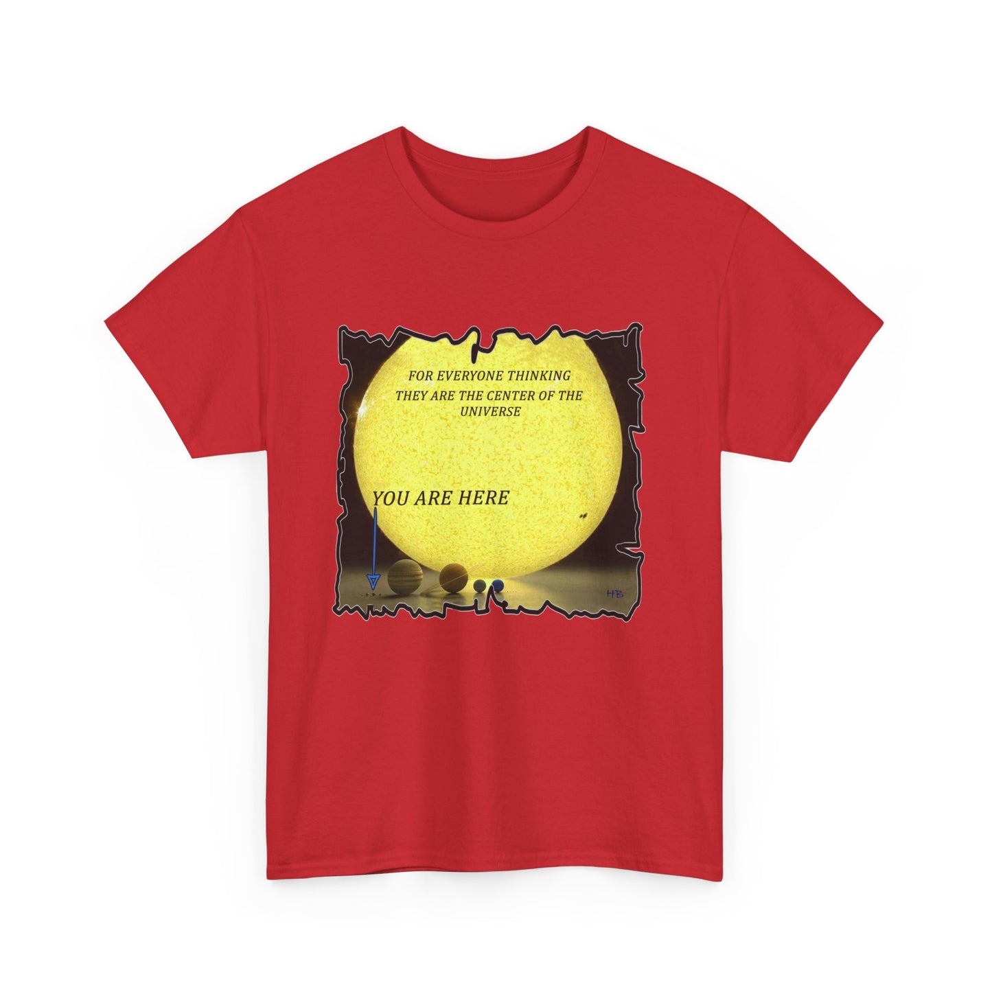 Center of the universe Reality Check using Galactic Humor