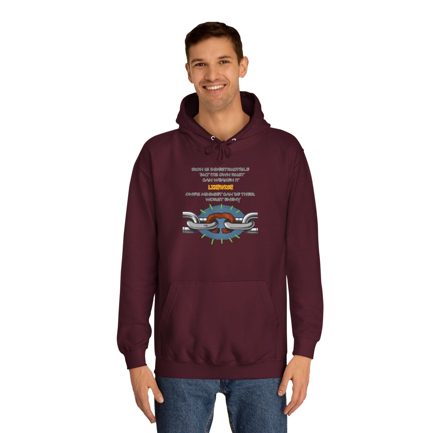 Get Yours Now -- Empowering Mental Resilience Mindset (Hoodie - Cozy and Durable)