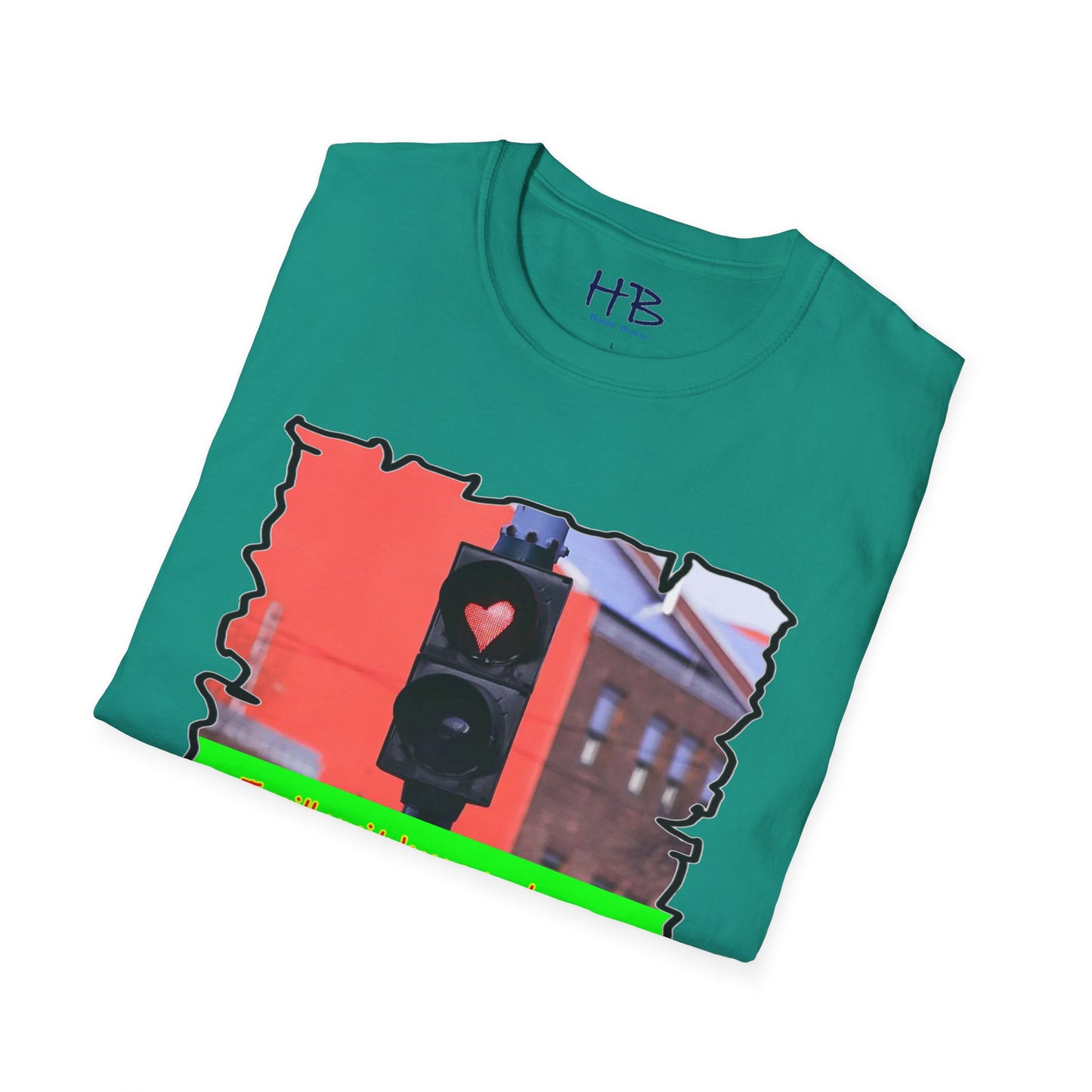 A Unique Traffic Light Design using Love in Red and Green; Symbol of Love Patience Personified as A Sign of Hope