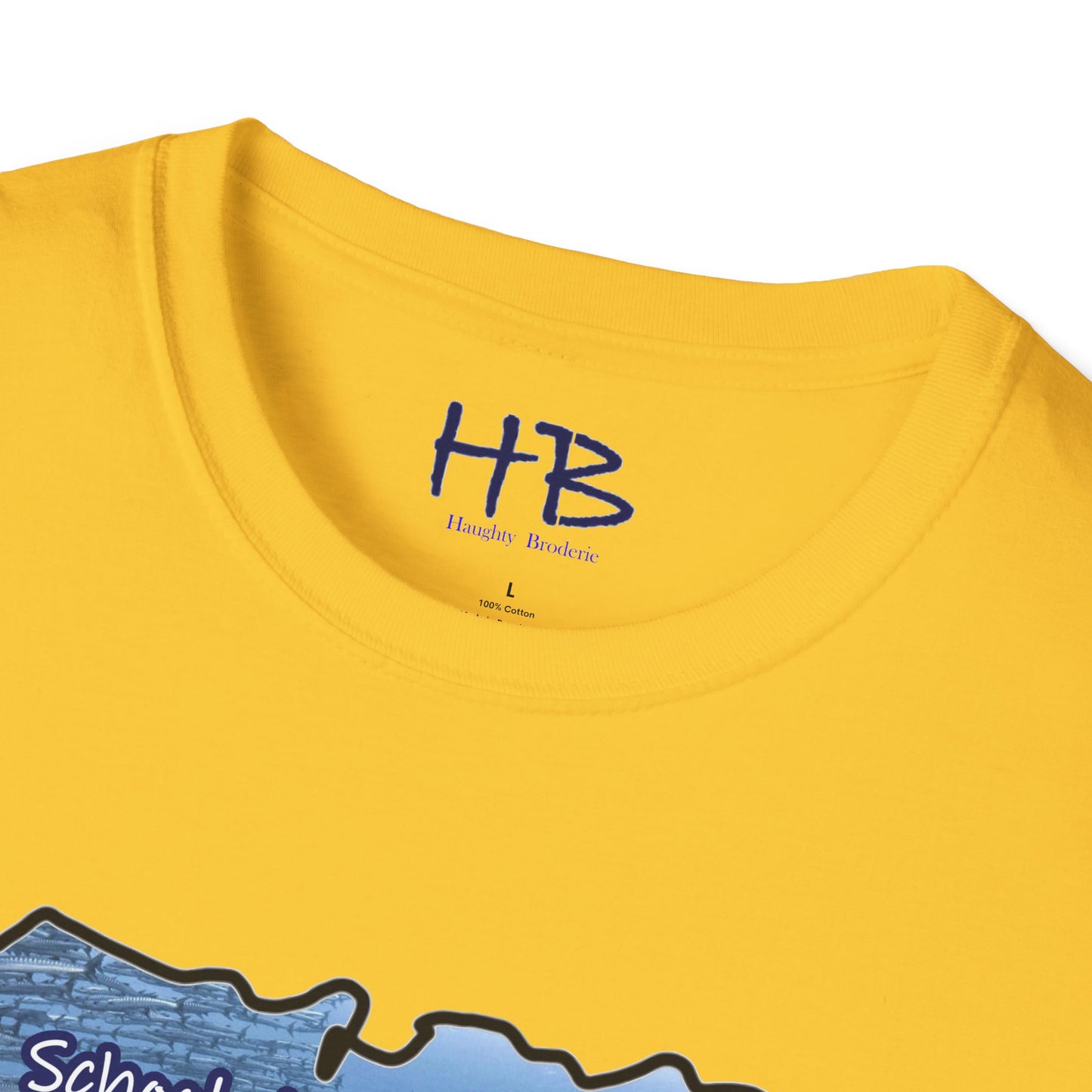 Symbiotic Serenity Aquatic Symphony: Shark's Odyssey piercing the School's Ballet