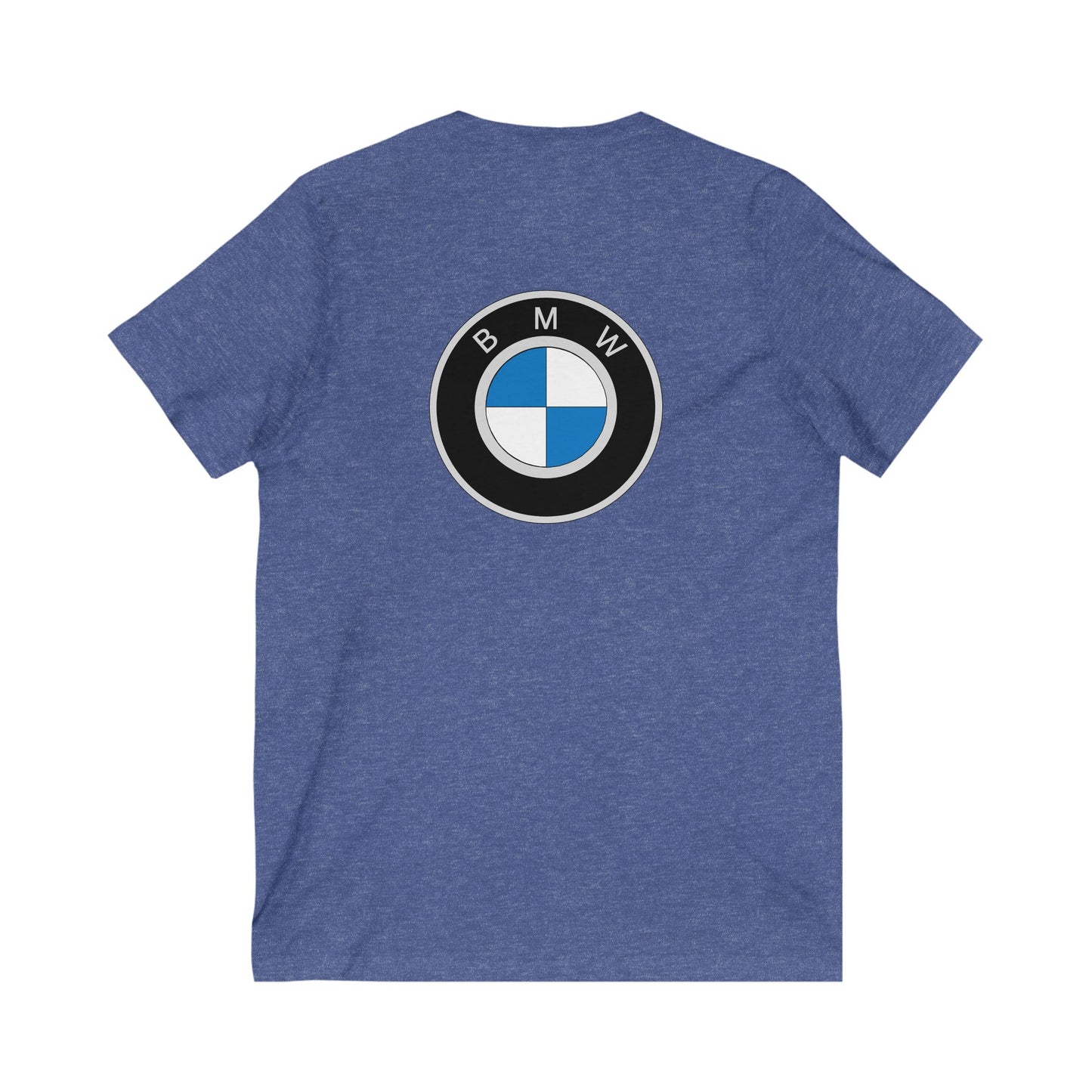 BMW ultimate driving machine (Unisex Jersey Short Sleeve V-neck - Comfortable Everyday Wear)