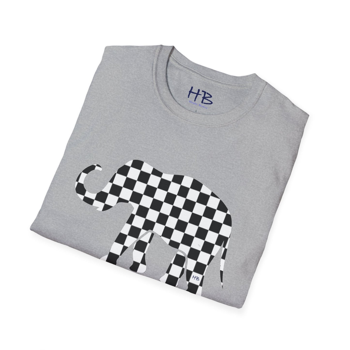 Sophistication Redefined: Unleash Your Style with the Elephant-Inspired Checkered one