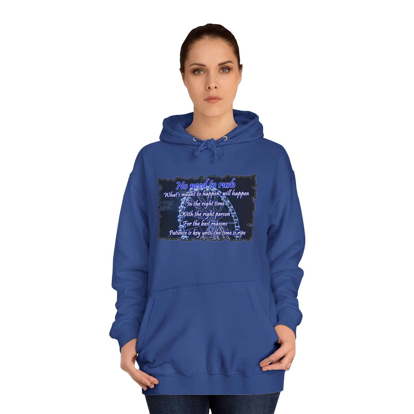 Get Yours Now -- No need to rush (Hoodie - Cozy and Durable)