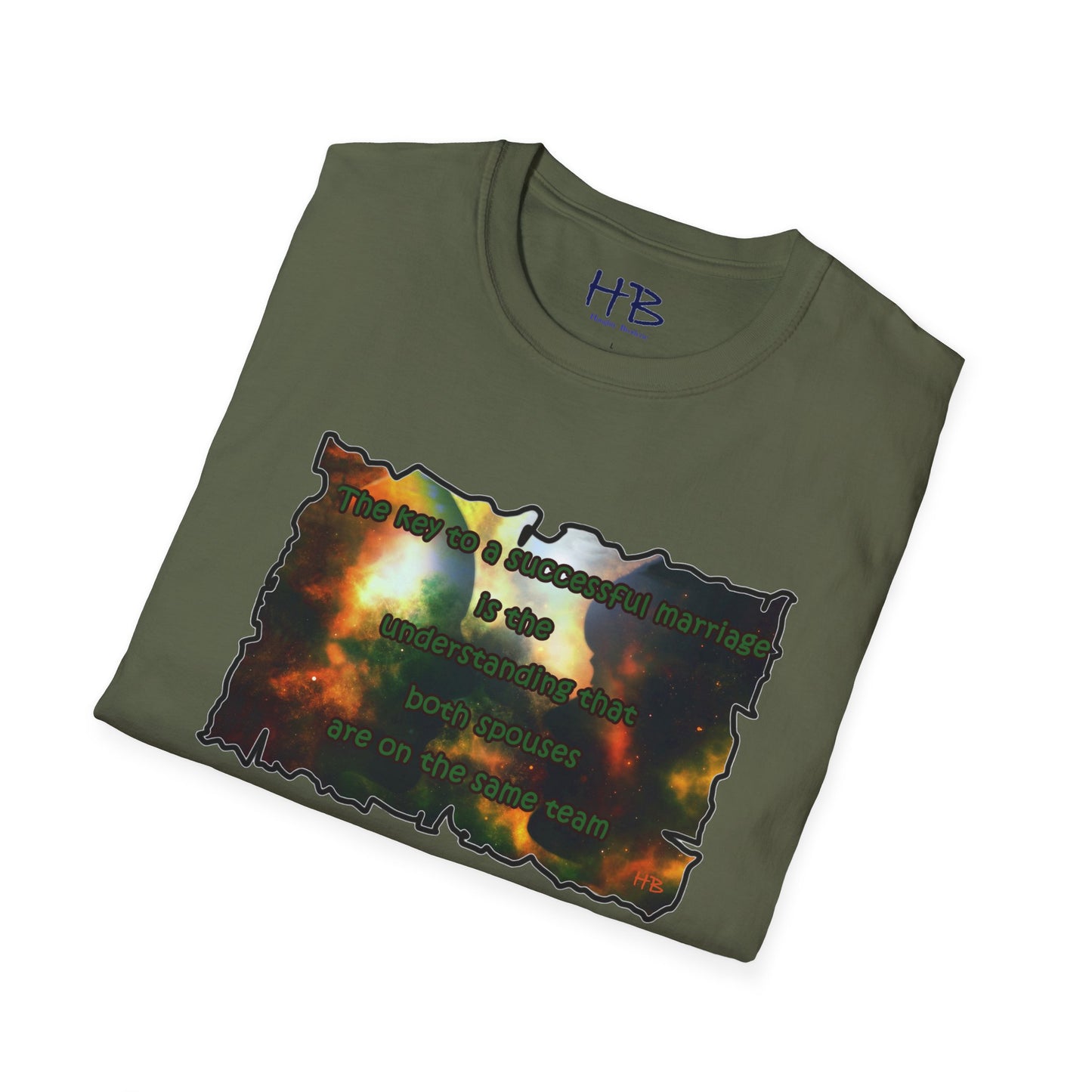 The key to a successful marriage both on the same team