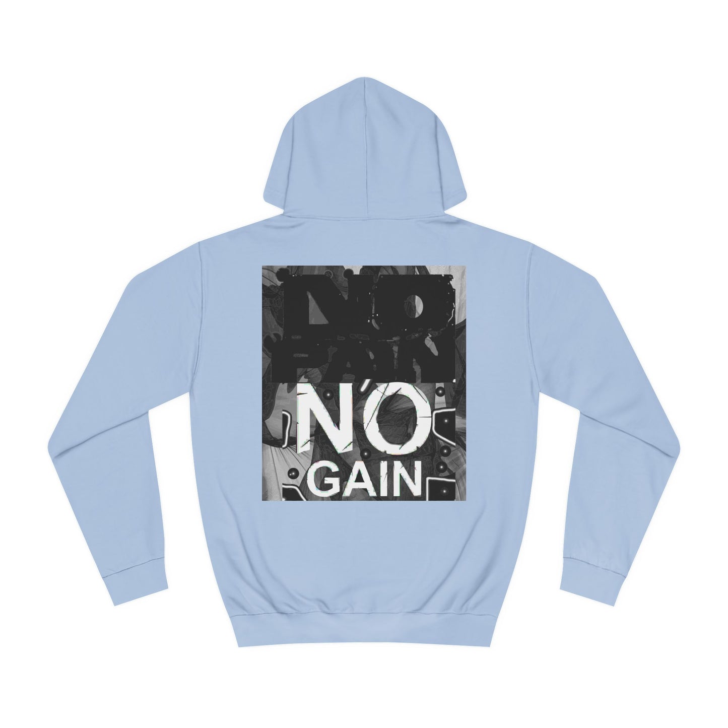 Triumph Trail Journey to Success with No Pain, No Gain (Hoodie - Cozy and Durable)