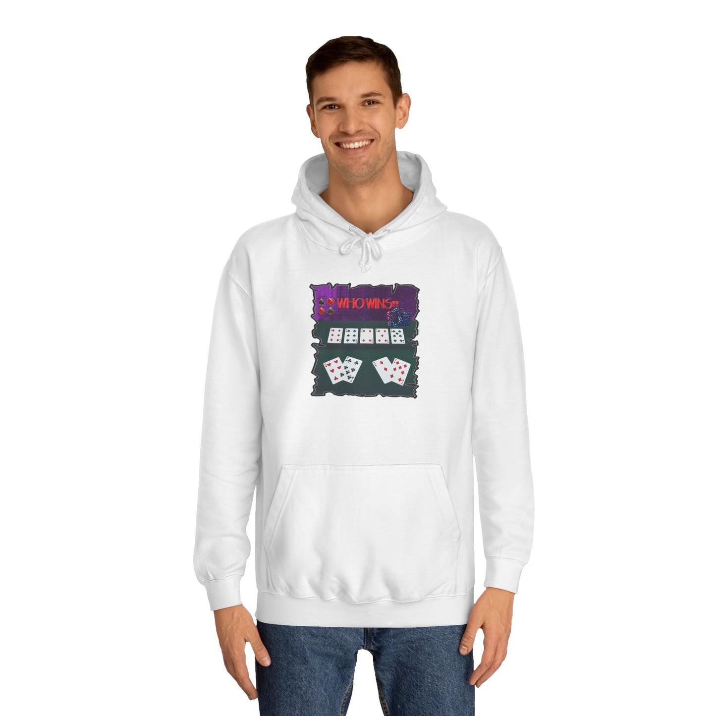 Get Yours Now -- Poker Face-off  Proclamation Challenge (Hoodie - Cozy and Durable)