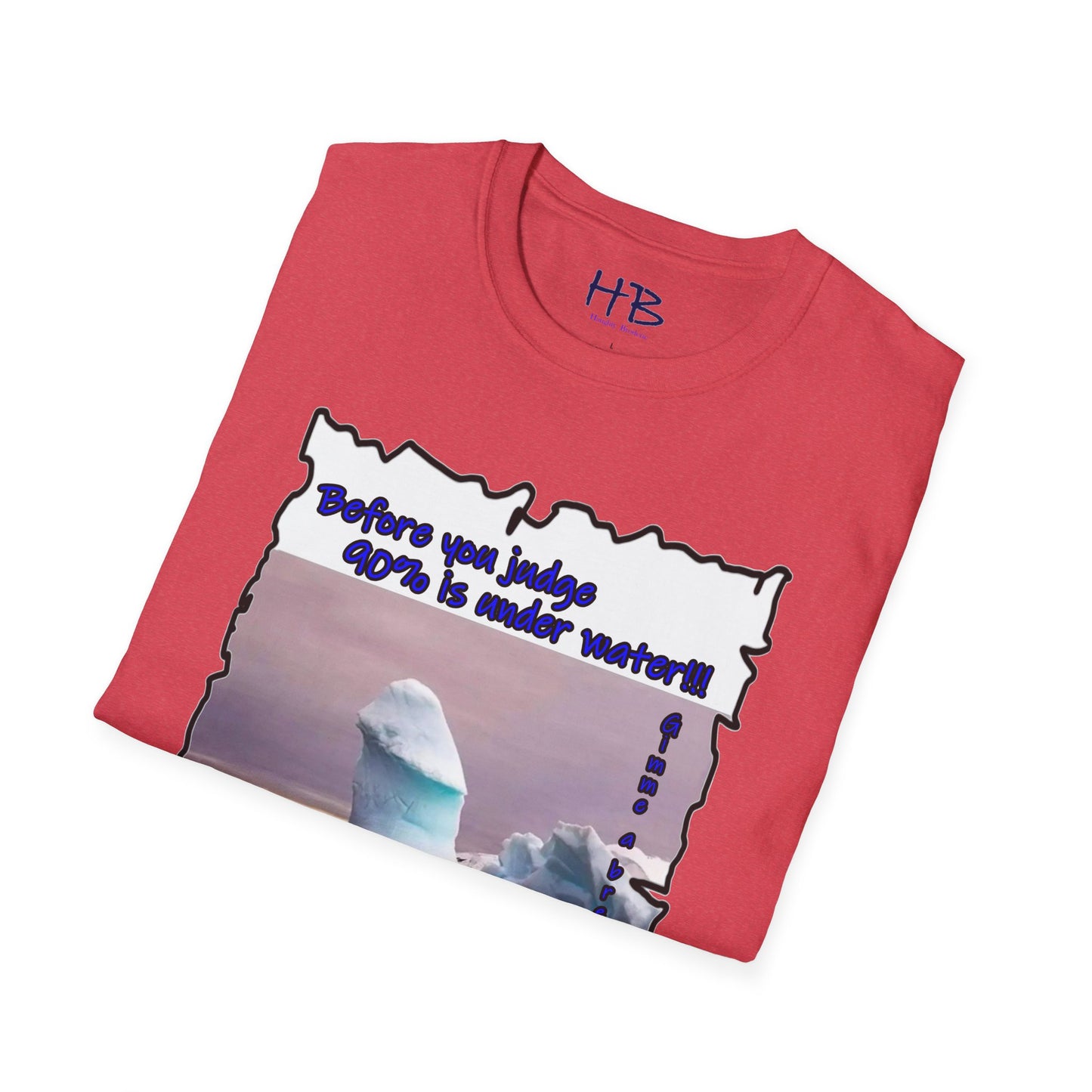 90% Below Judging the Unseen Beneath the Surface; The Iceberg Perspective Laughing at Assumptions While Challenging Prejudice