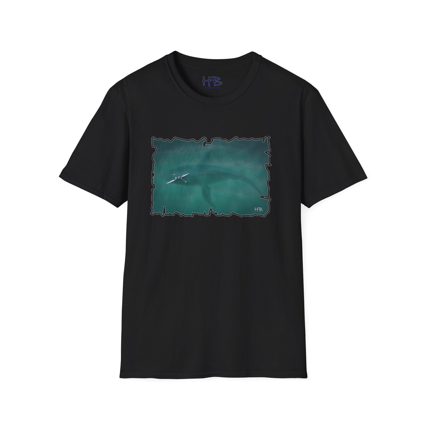 Whale's Shadow: A Harmony Between Worlds Tee Shirt