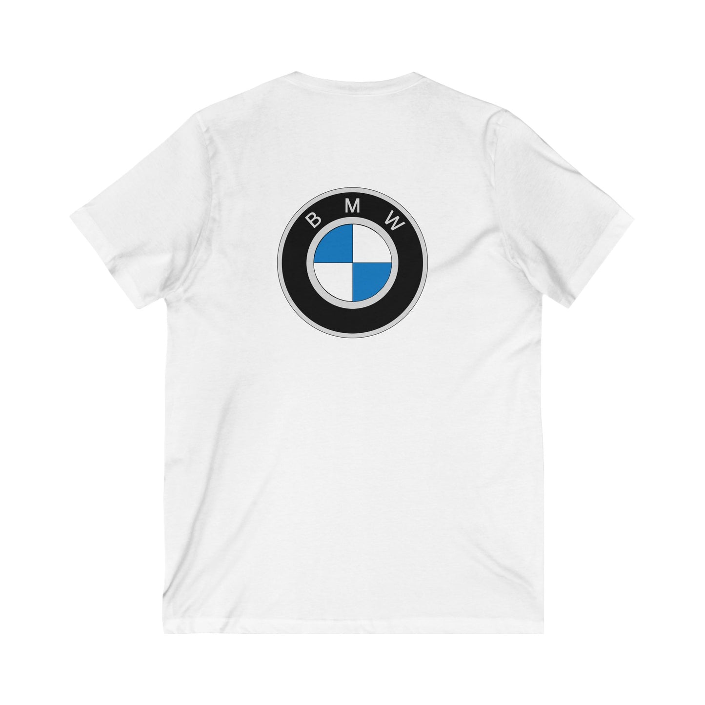 BMW ultimate driving machine (Unisex Jersey Short Sleeve V-neck - Comfortable Everyday Wear)