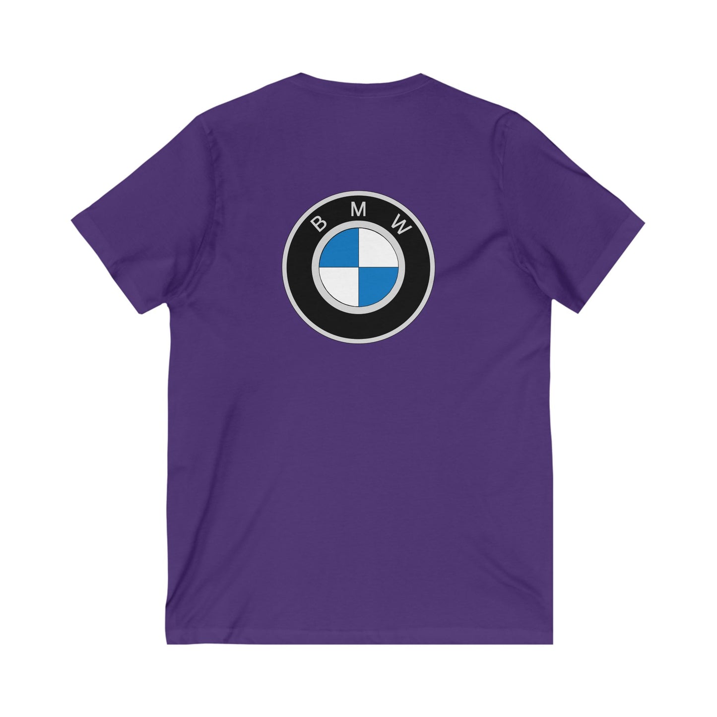 BMW ultimate driving machine (Unisex Jersey Short Sleeve V-neck - Comfortable Everyday Wear)