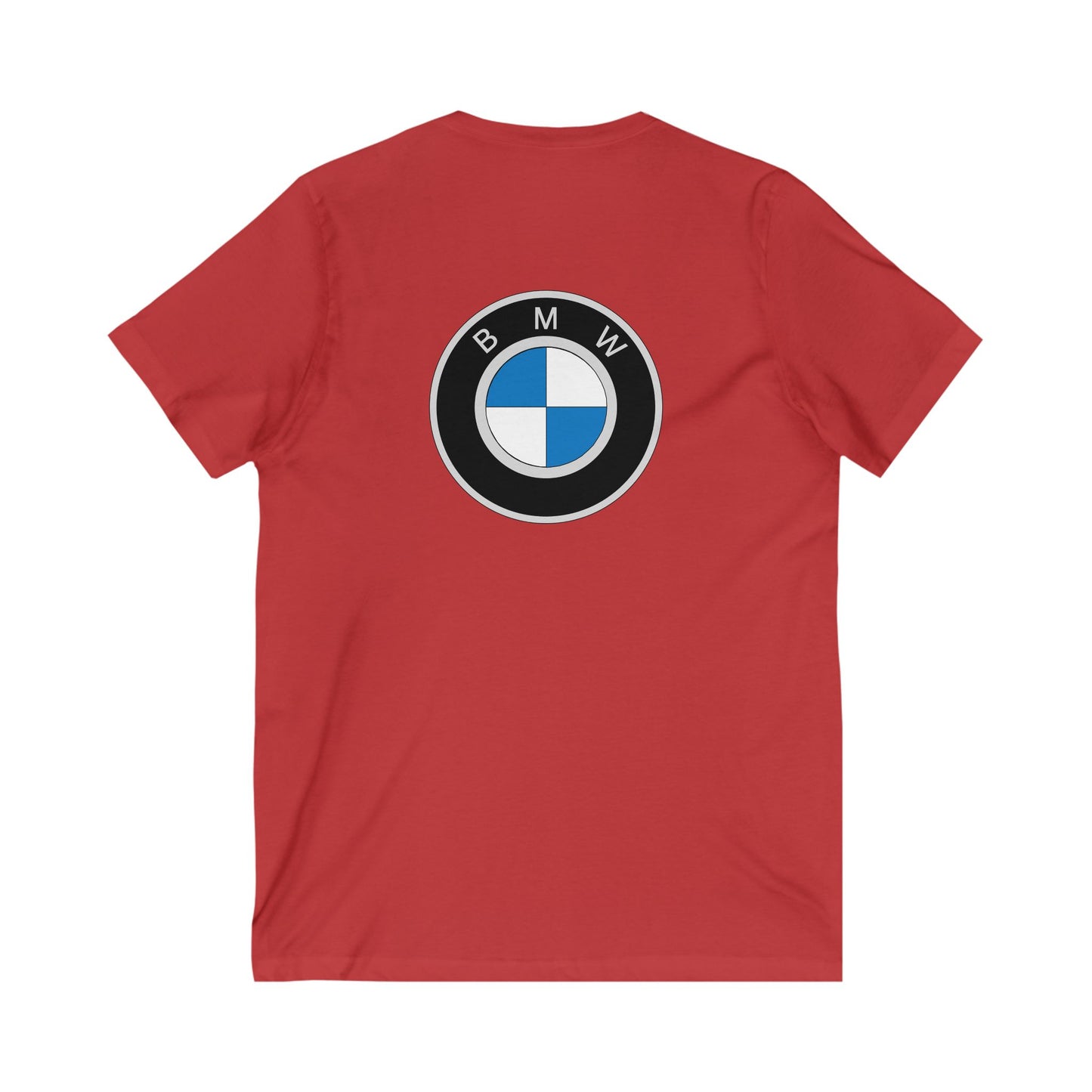 BMW ultimate driving machine (Unisex Jersey Short Sleeve V-neck - Comfortable Everyday Wear)