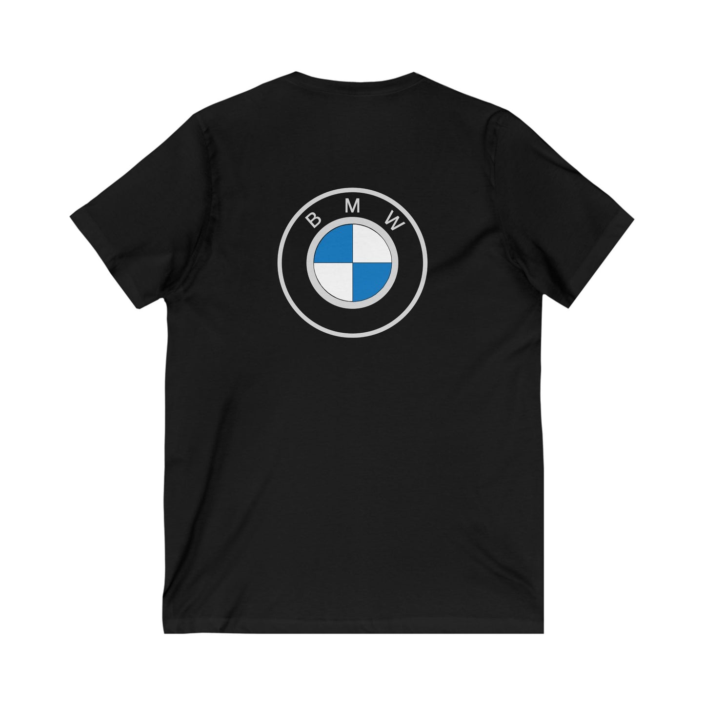 BMW ultimate driving machine (Unisex Jersey Short Sleeve V-neck - Comfortable Everyday Wear)