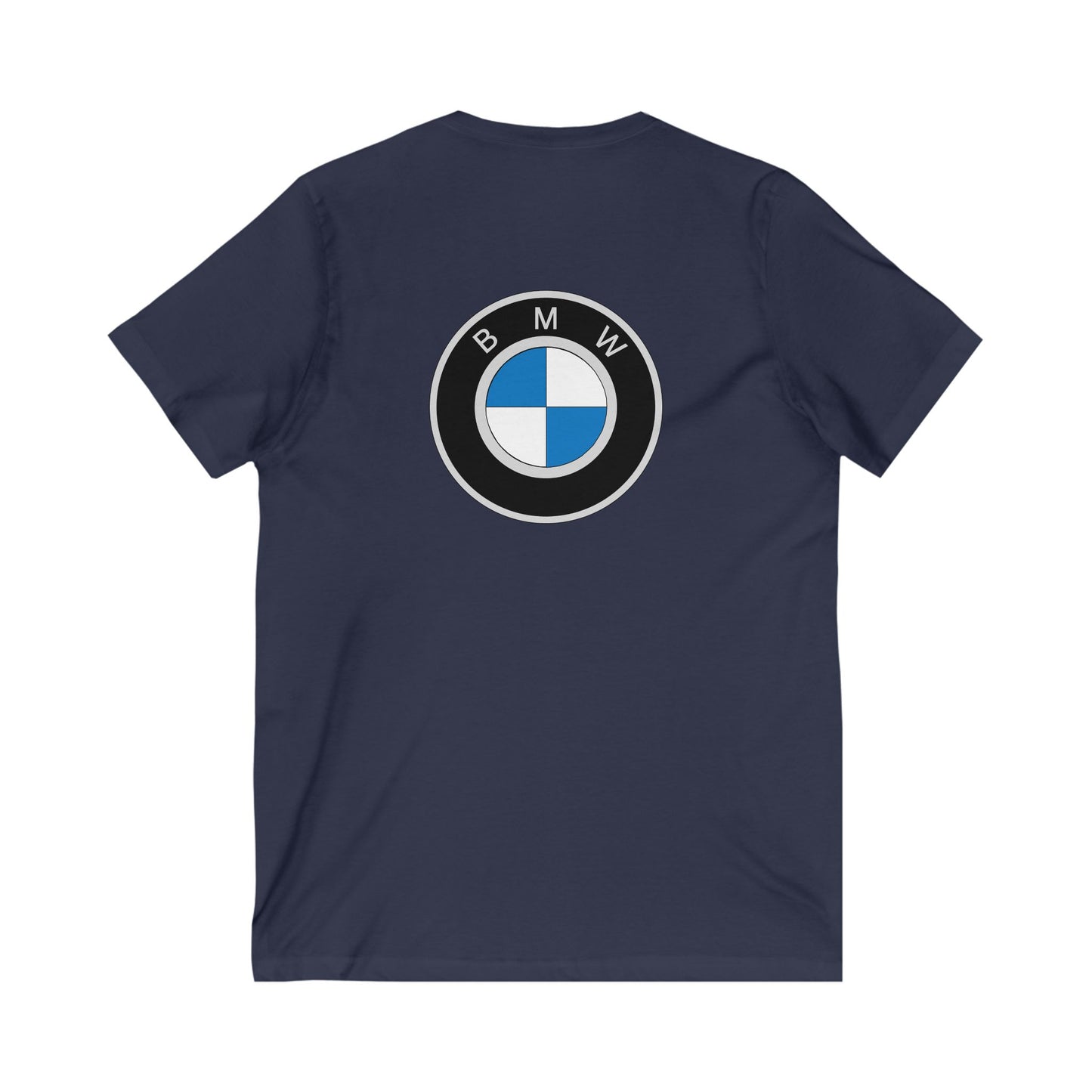 BMW ultimate driving machine (Unisex Jersey Short Sleeve V-neck - Comfortable Everyday Wear)