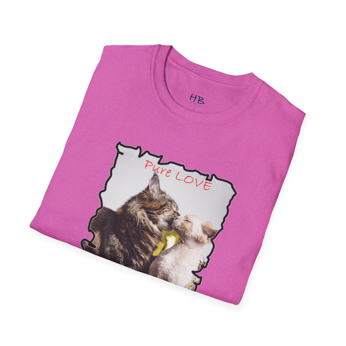 Pure LOVE Cats kissing