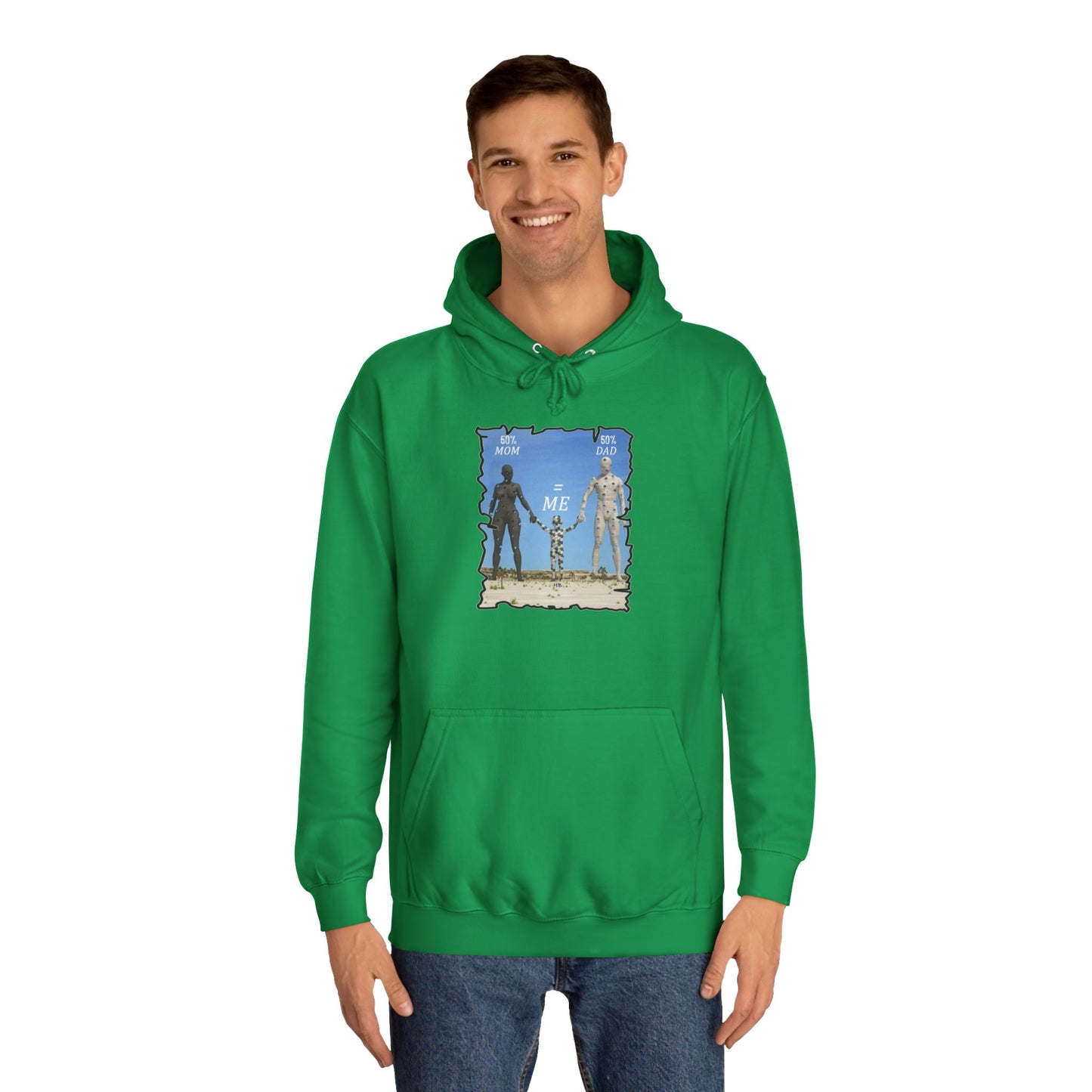 Get Yours Now -- Genetic Family Equation Parental Puzzle (Hoodie - Cozy and Durable)