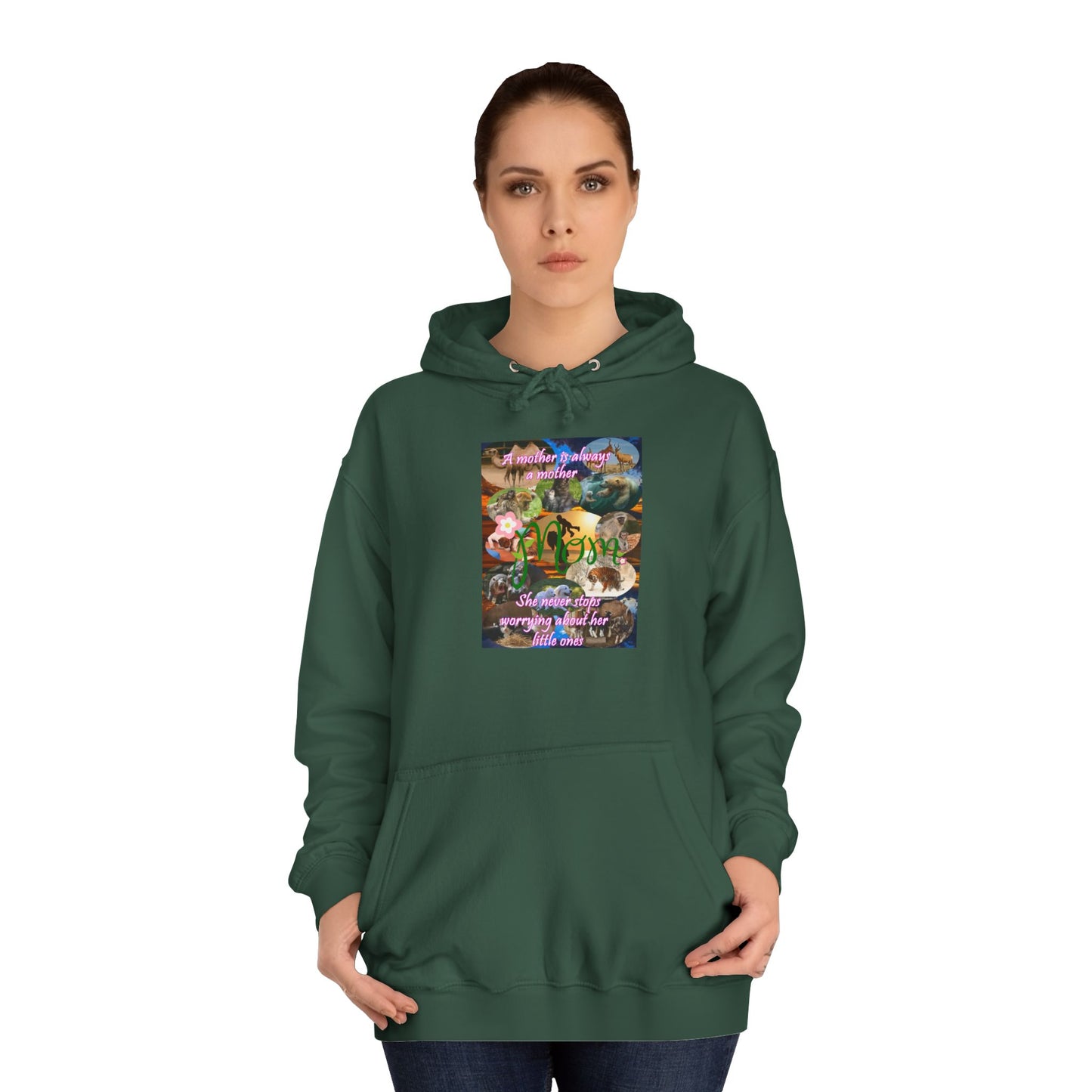 A mother is always a mother (Hoodie - Cozy and Durable)