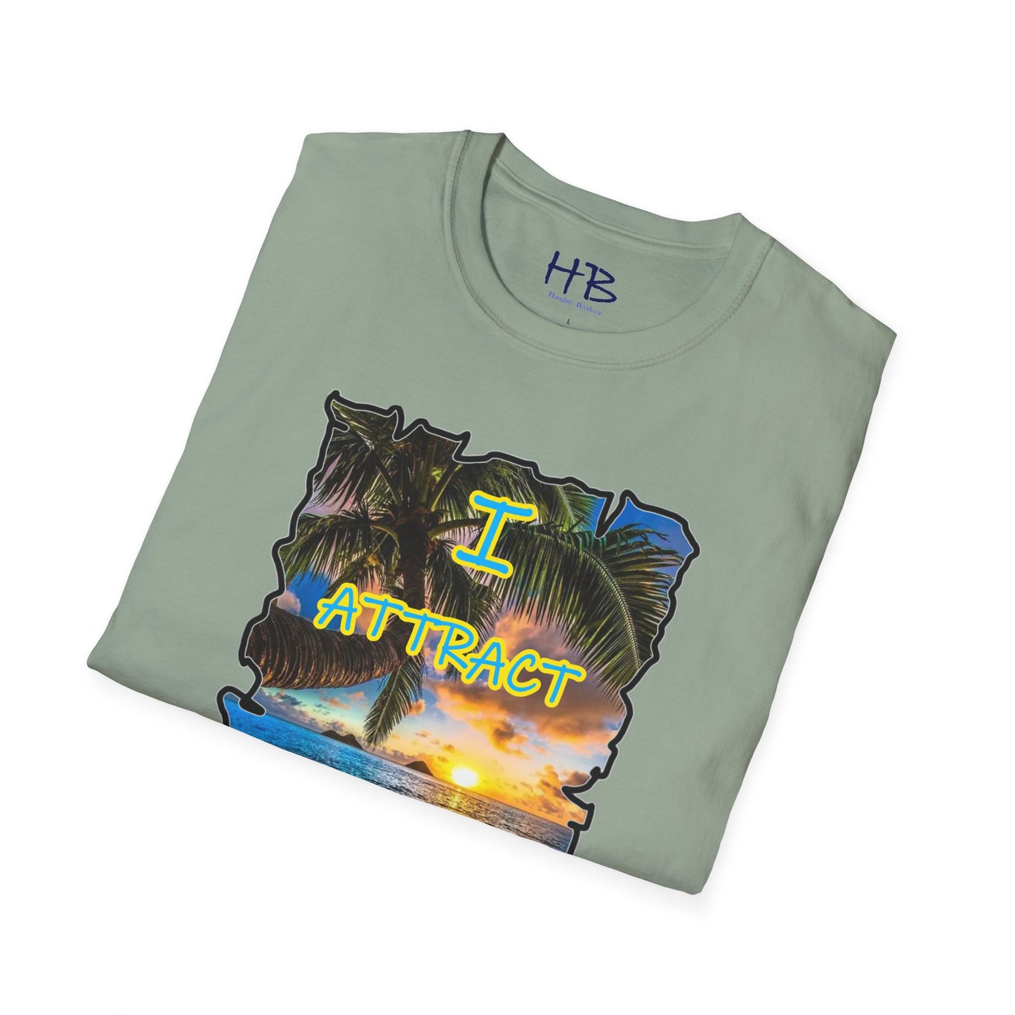 Ocean Sunset Affirmation Dreamscape; Affirmation Empowering Style who Attracts All Good Things