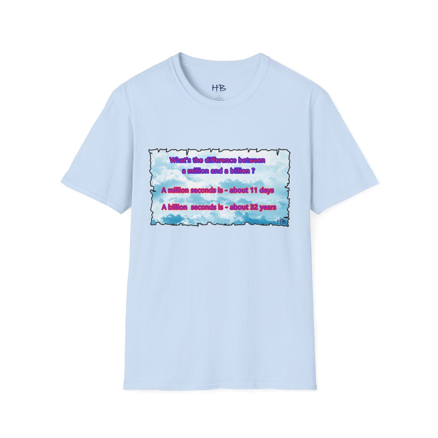 Difference between million and billion calculated in seconds