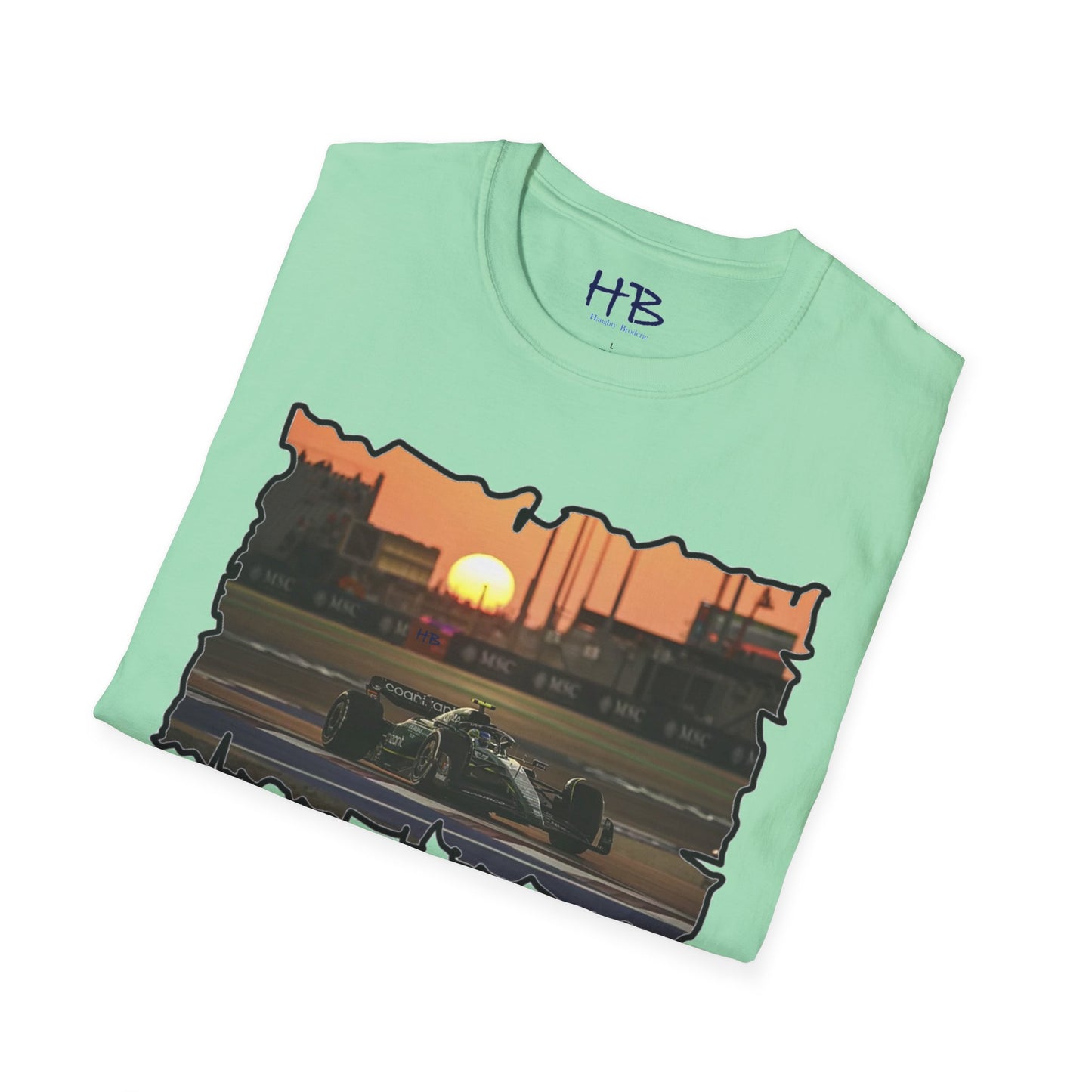 Formula 1 Marvel using Speed & Serenity; Finesse Sunset Symphony