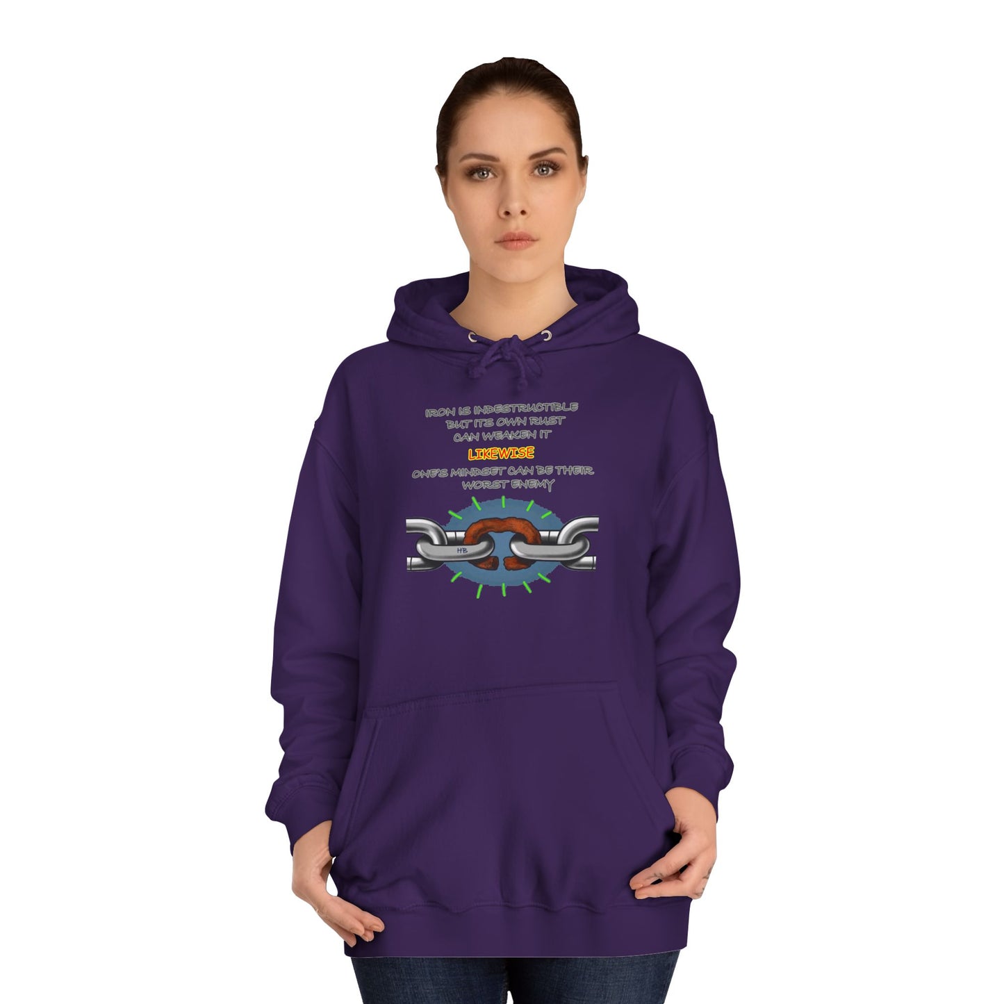 Get Yours Now -- Empowering Mental Resilience Mindset (Hoodie - Cozy and Durable)