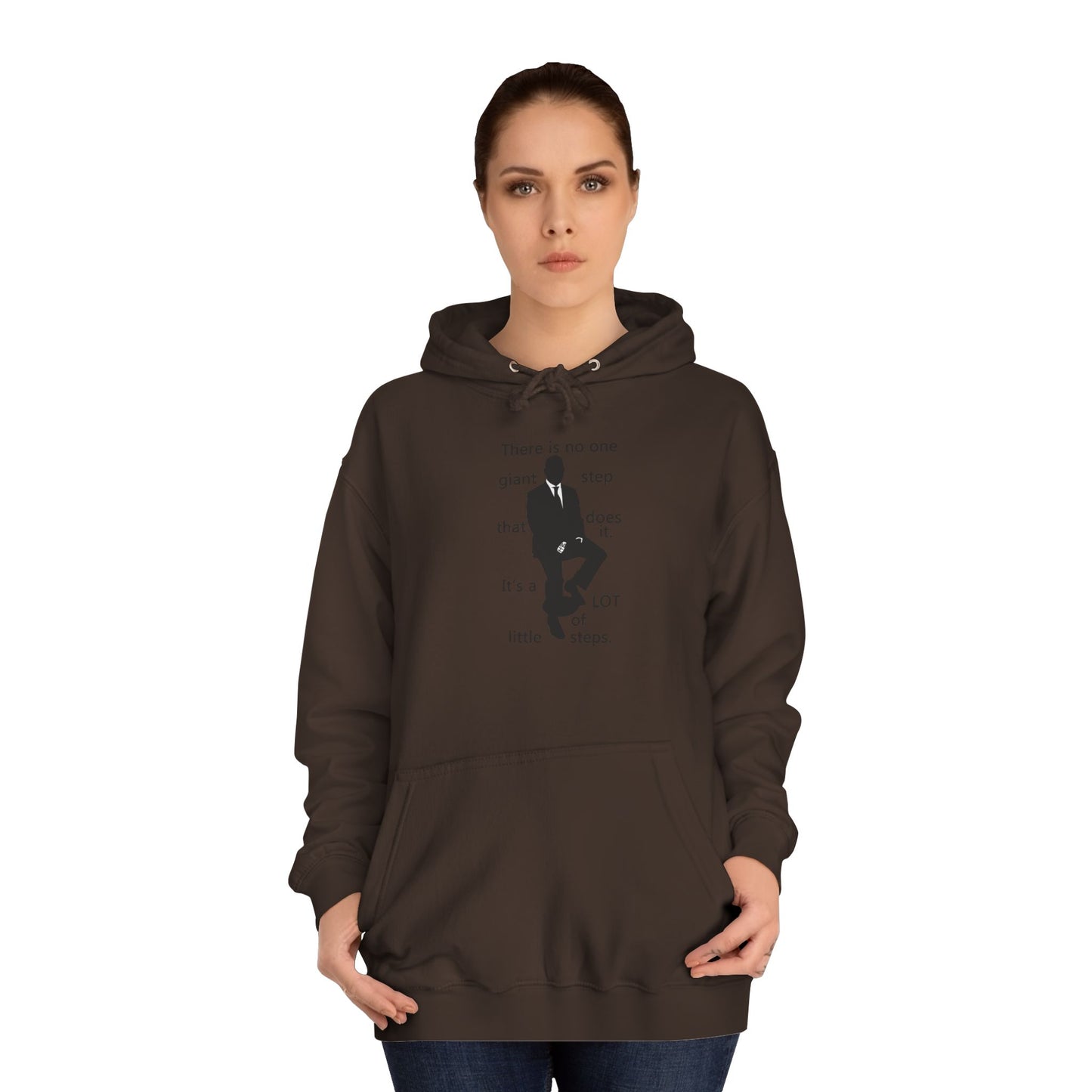 Get Yours Now -- Consistent Gradual Growth Steady Progress (Hoodie - Cozy and Durable)