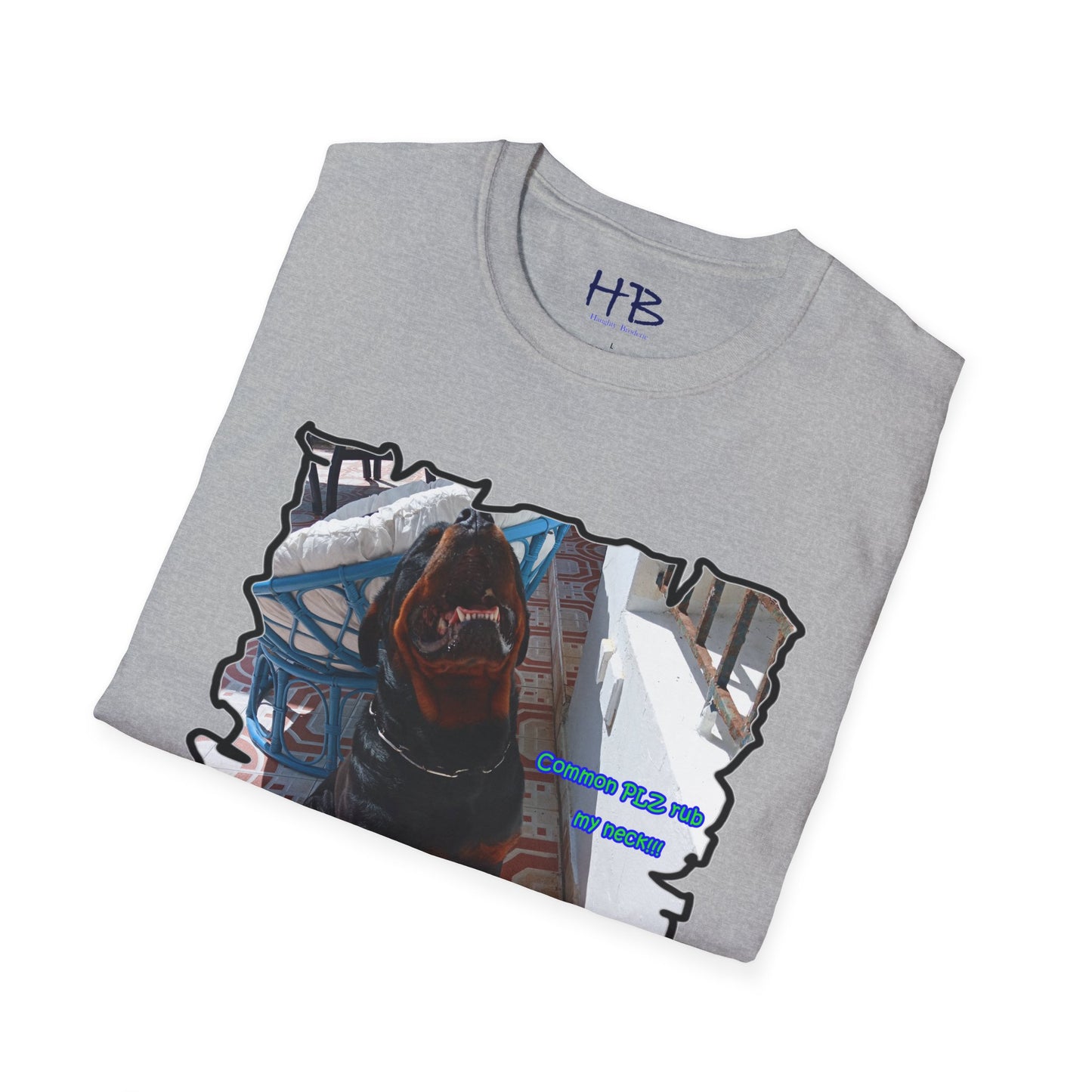 Luke Rottie begging for neck rub