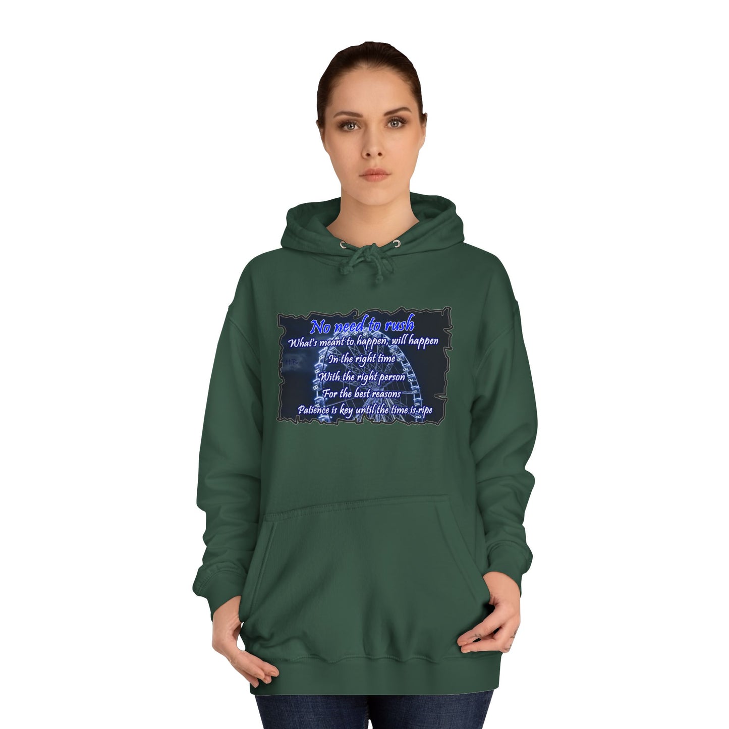 Get Yours Now -- No need to rush (Hoodie - Cozy and Durable)