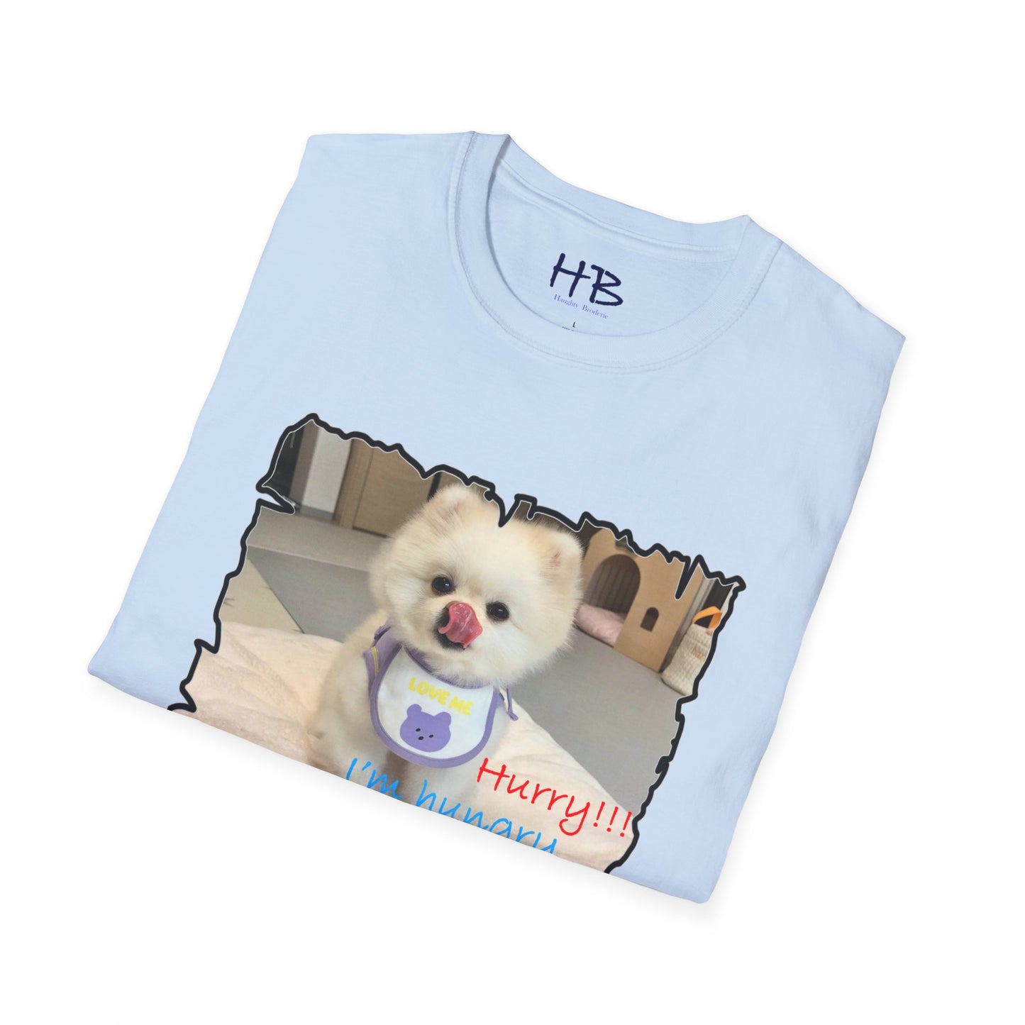 Very cute Bichon Maltese pink tongue who is "Hungry" !!