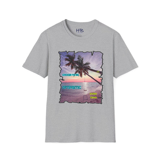 Embrace the Radiant Sunset by Swinging Towards Positivity using The Power of Optimism:  Sandy Beach Serenity Nature's Beauty Unleashed using Optimism in Every Stitch on the Horizon