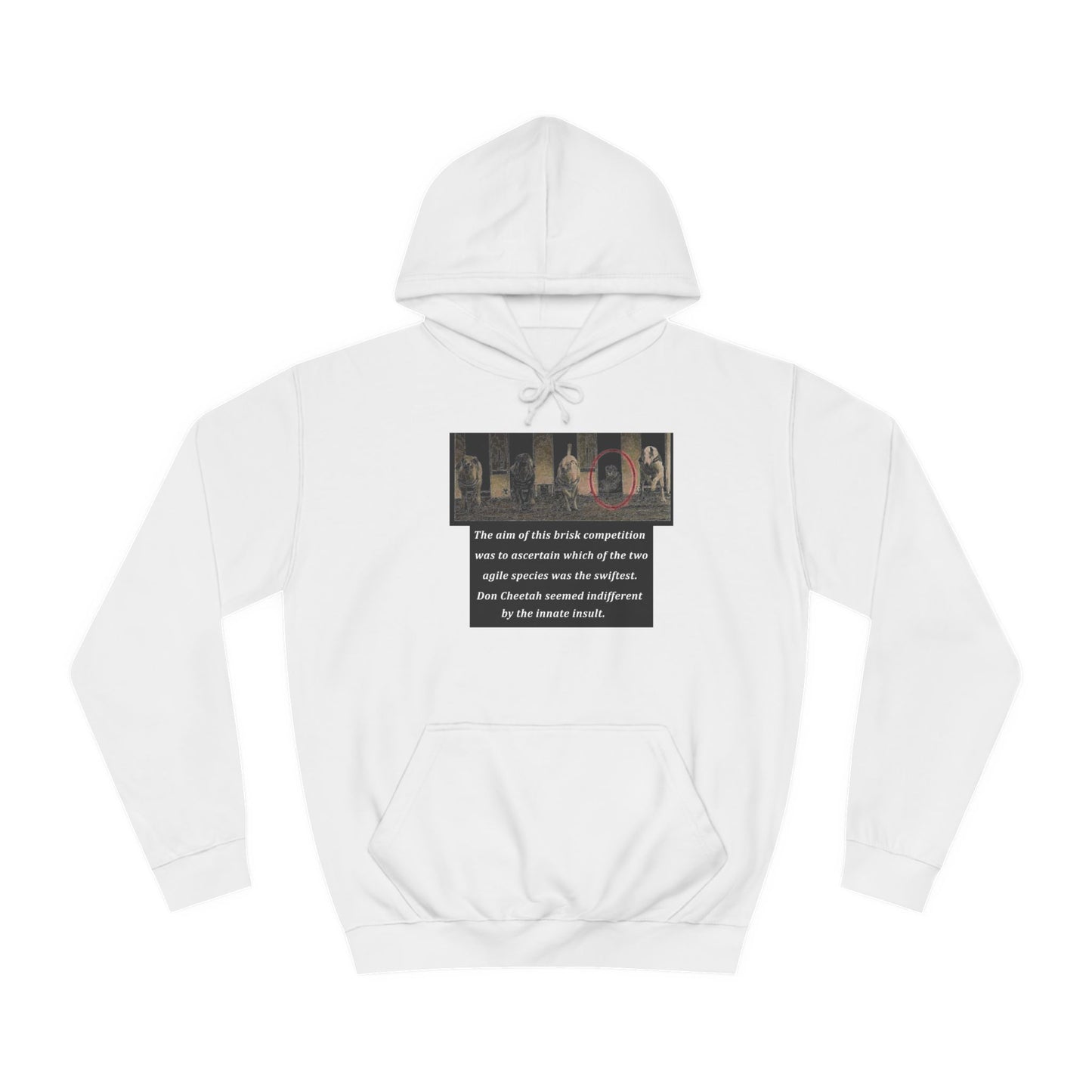 Get Yours Now -- Don Cheetah vs Whippet doggies (Hoodie - Cozy and Durable)
