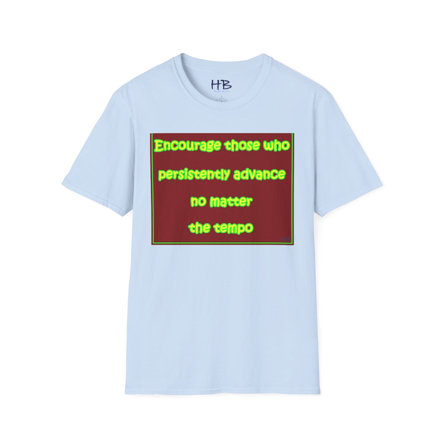 Champion Progress - Elevate Persistence for a Dynamic World - Encourage those who persistently advance no matter the tempo