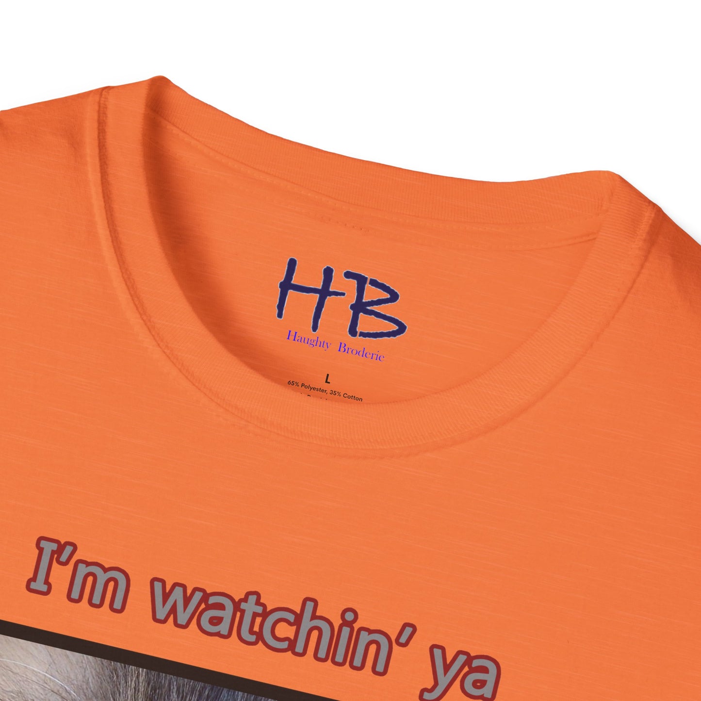 Cat with mesmerizing blue eyes "I'm watchin' ya"