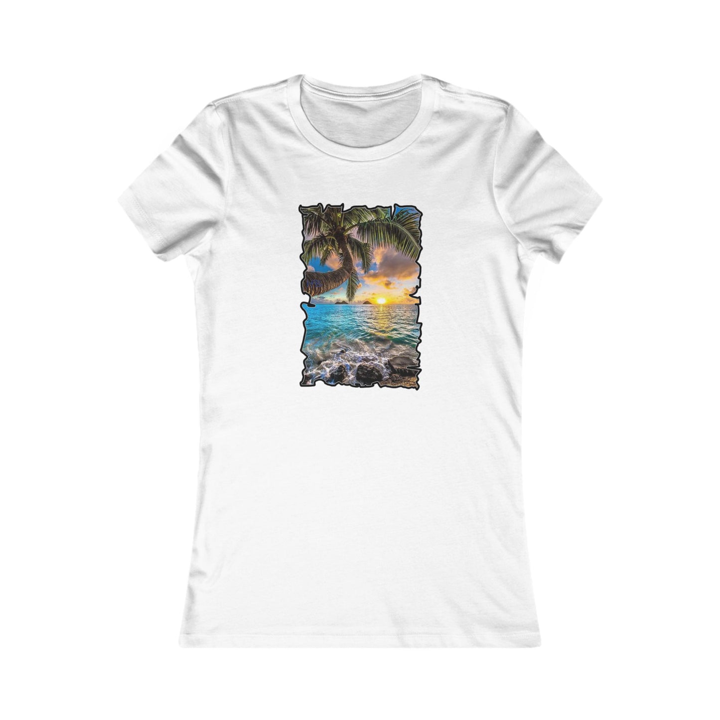 Gorgeous Sunrise (Women - Premium Cotton Tee)