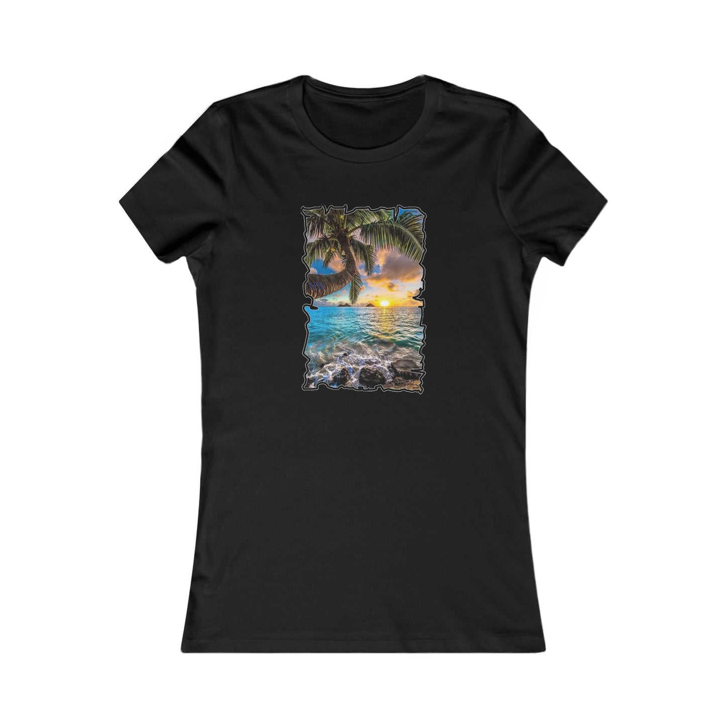 Gorgeous Sunrise (Women - Premium Cotton Tee)